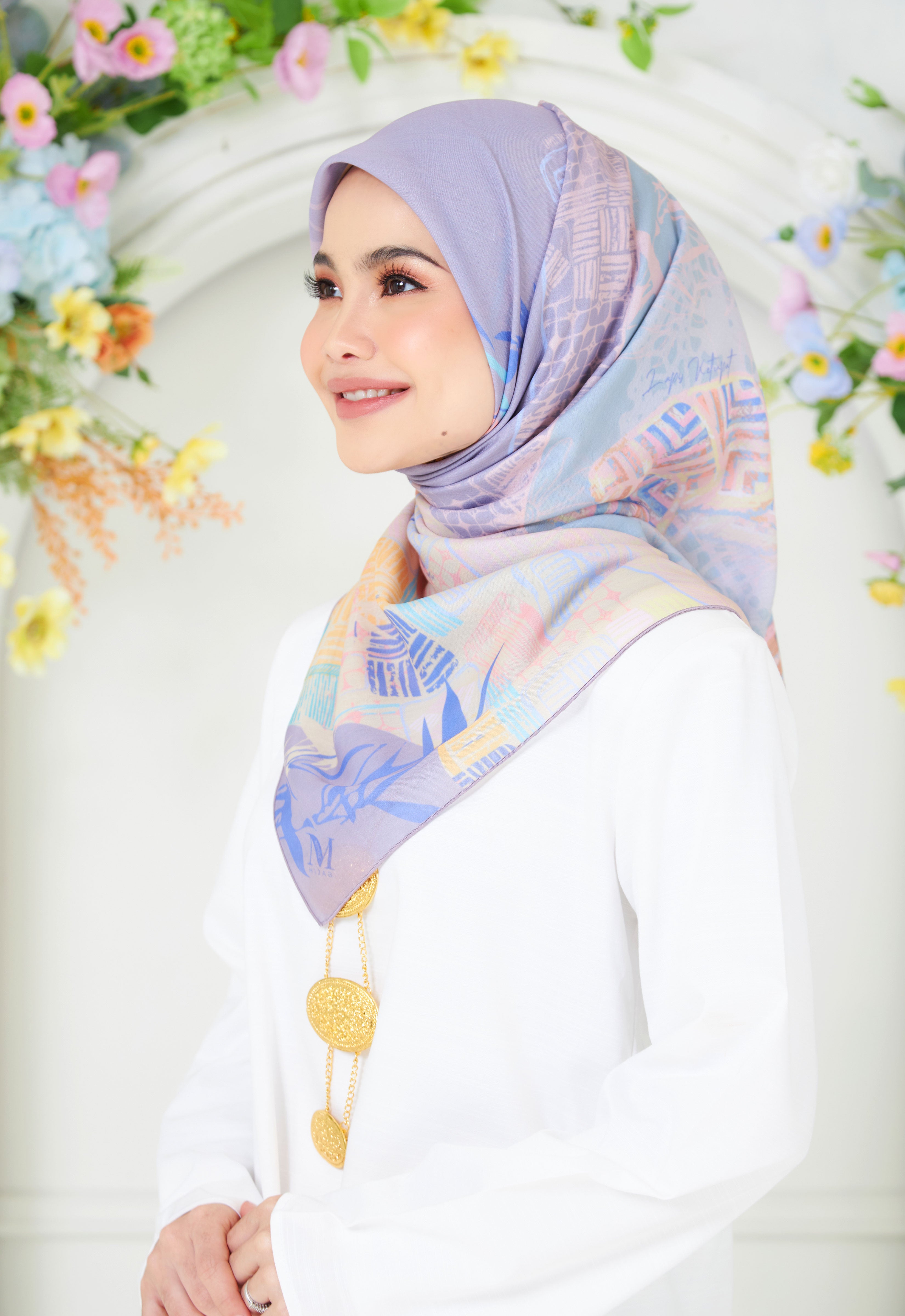 KEK LAPIS BAWAL - DUSTY PURPLE