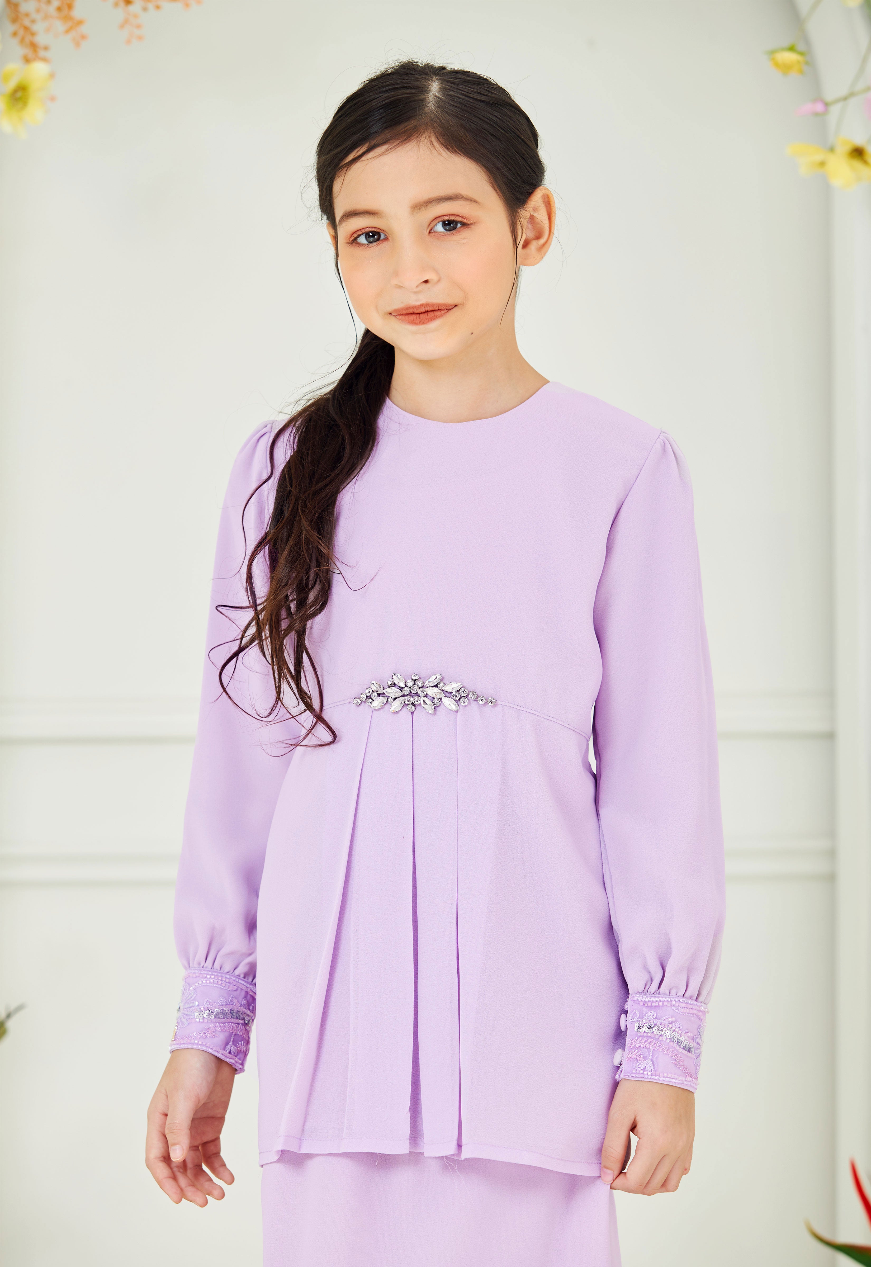 INARA KIDS KURUNG - LILAC