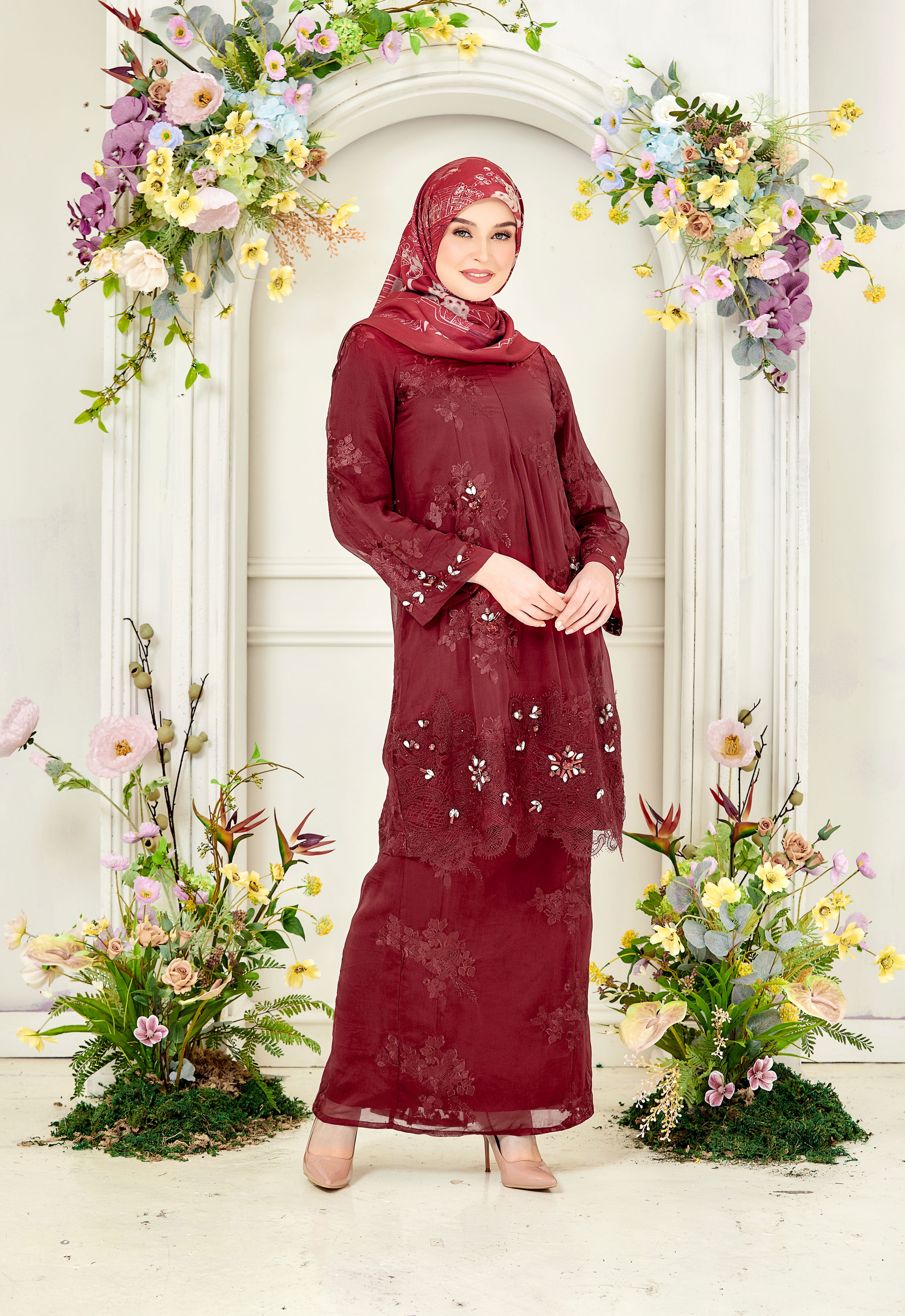DARLA RIAW KURUNG - MAROON