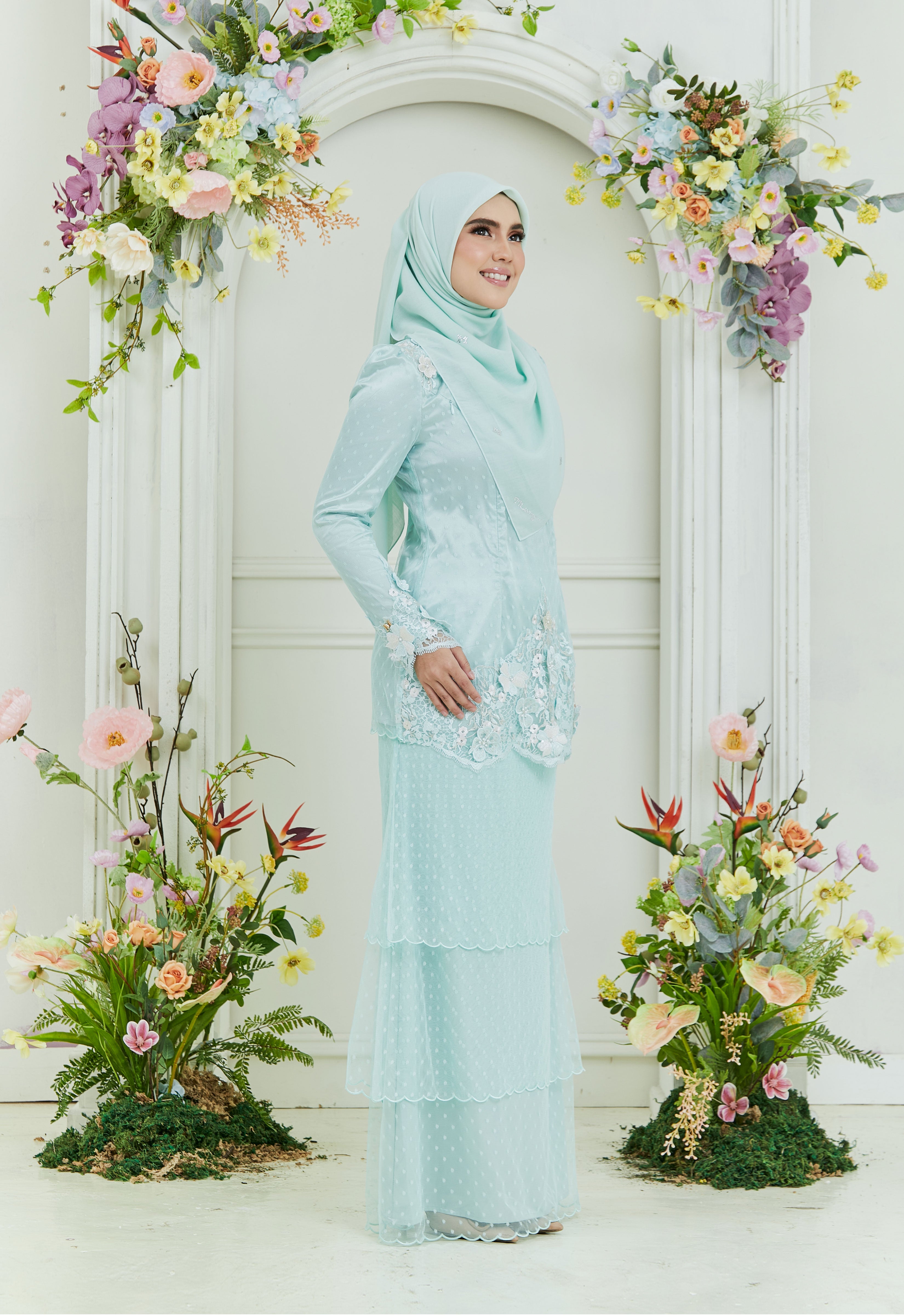 ATILIA LUXE MINI KURUNG - OCEAN WAVE