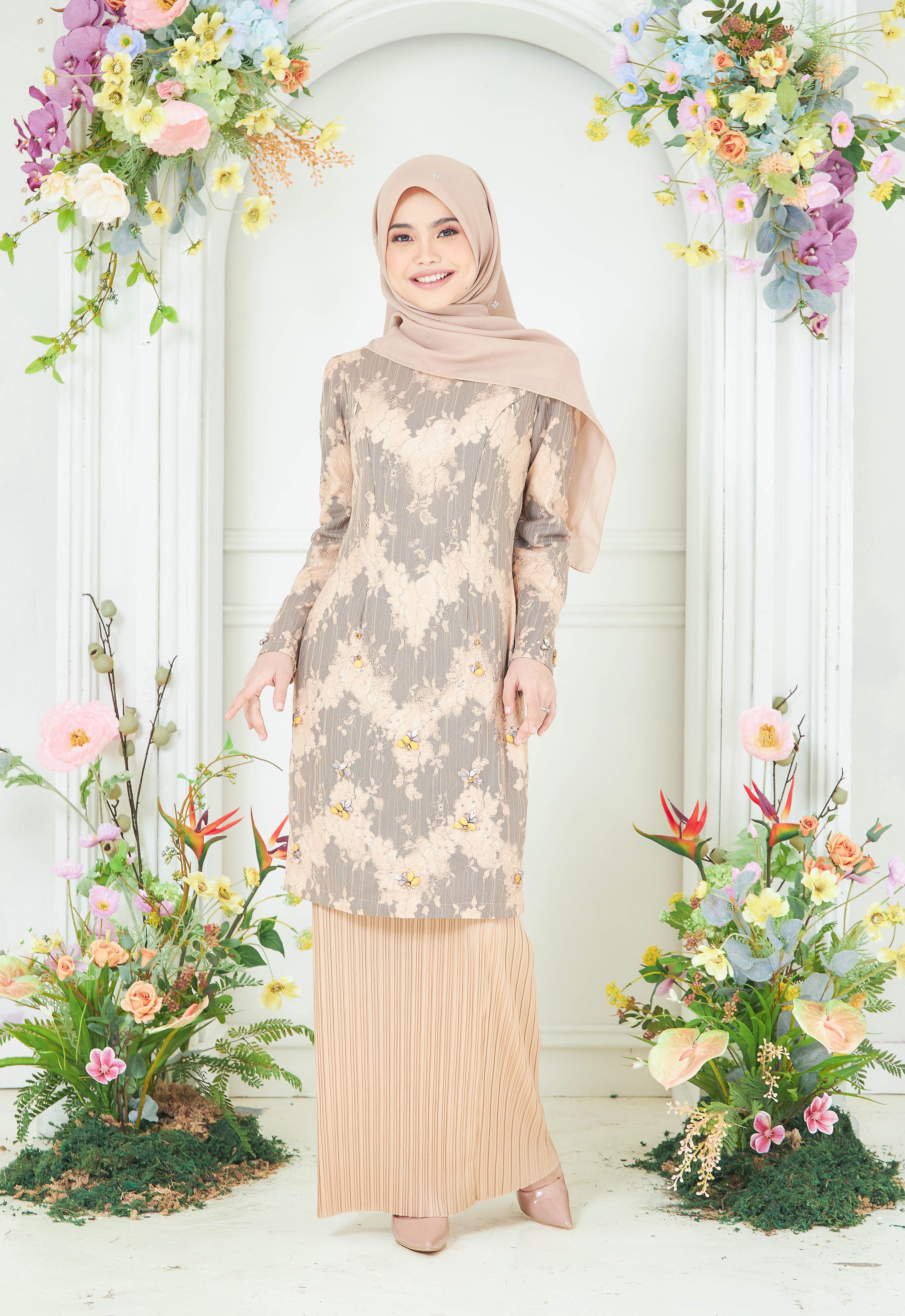 RAYSAA KURUNG - BROWN GRAY