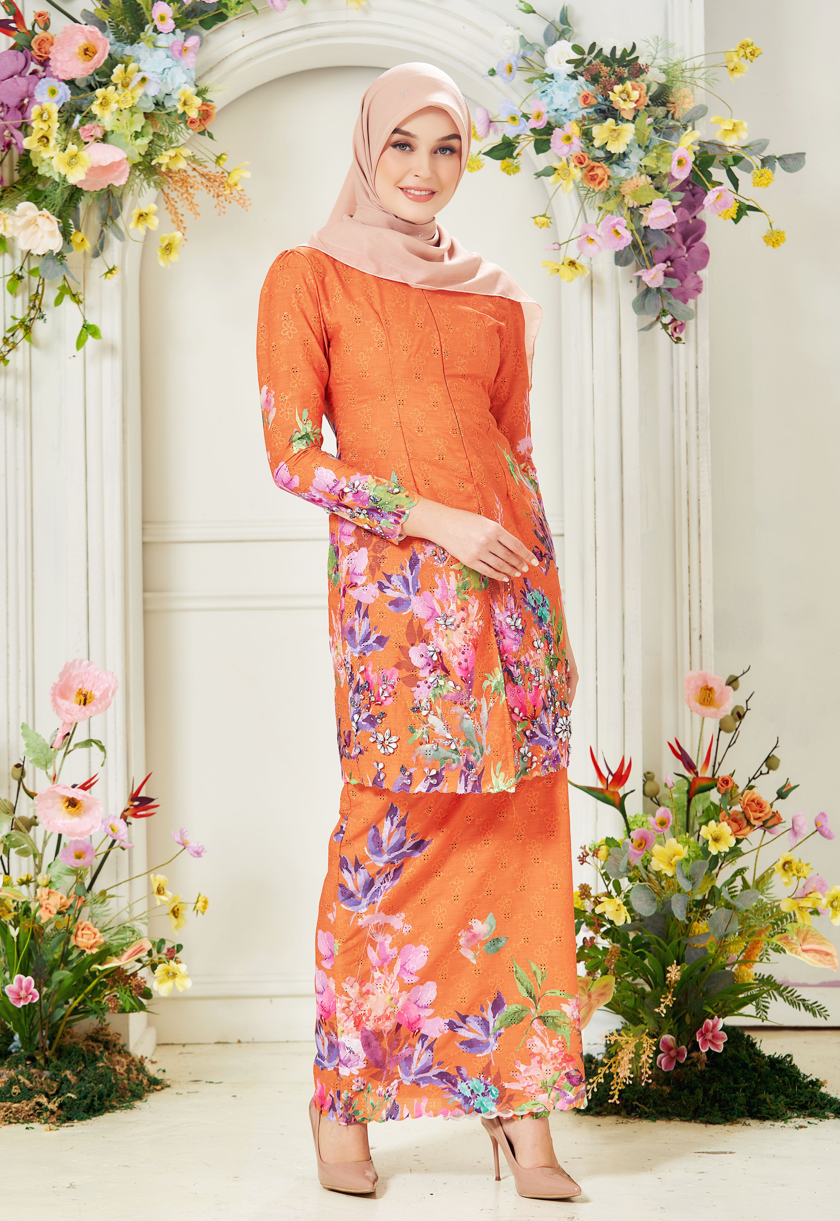 JOANNA KEBAYA - ORANGE BUTTER