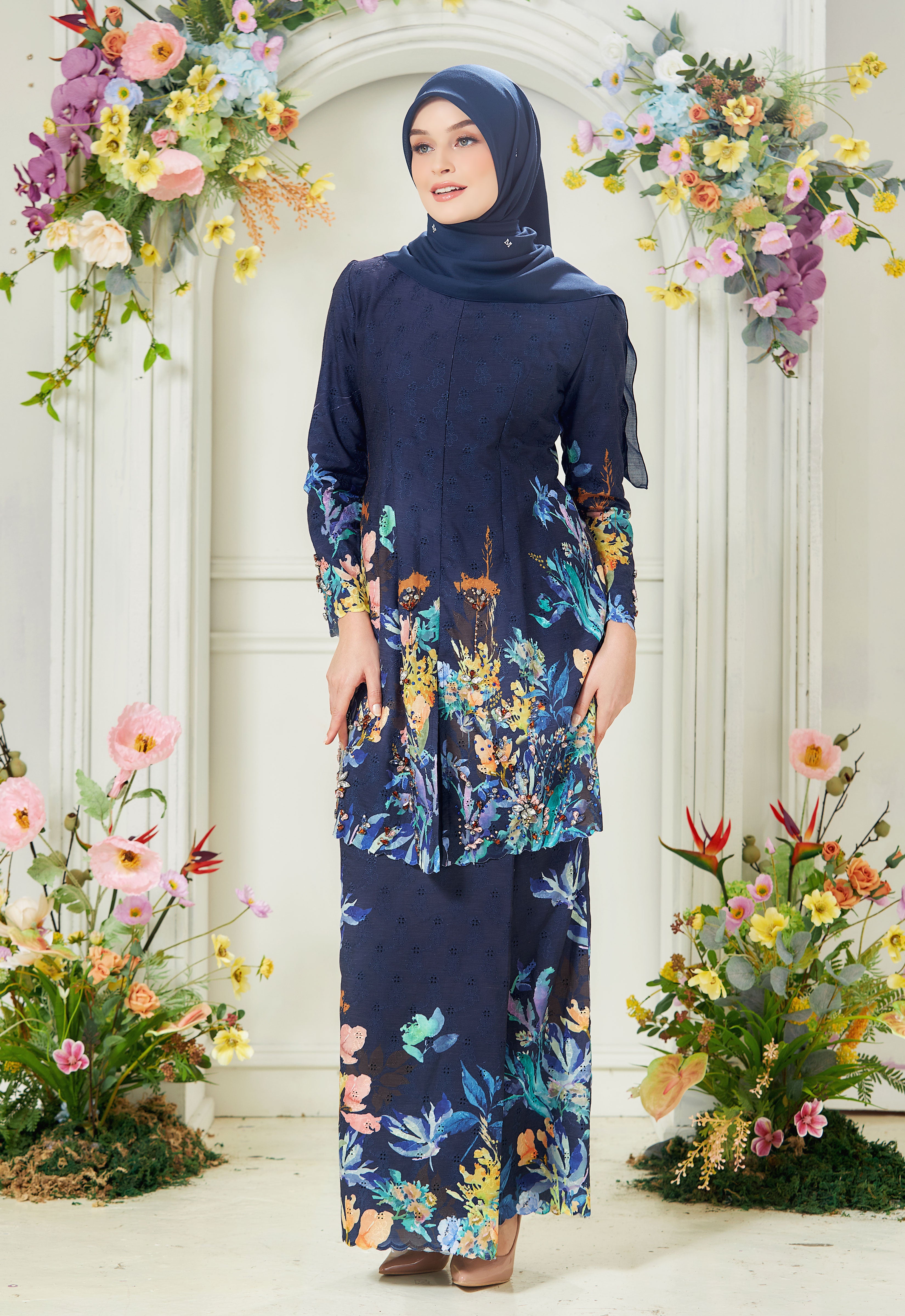 JOANNA KEBAYA - DARK BLUE