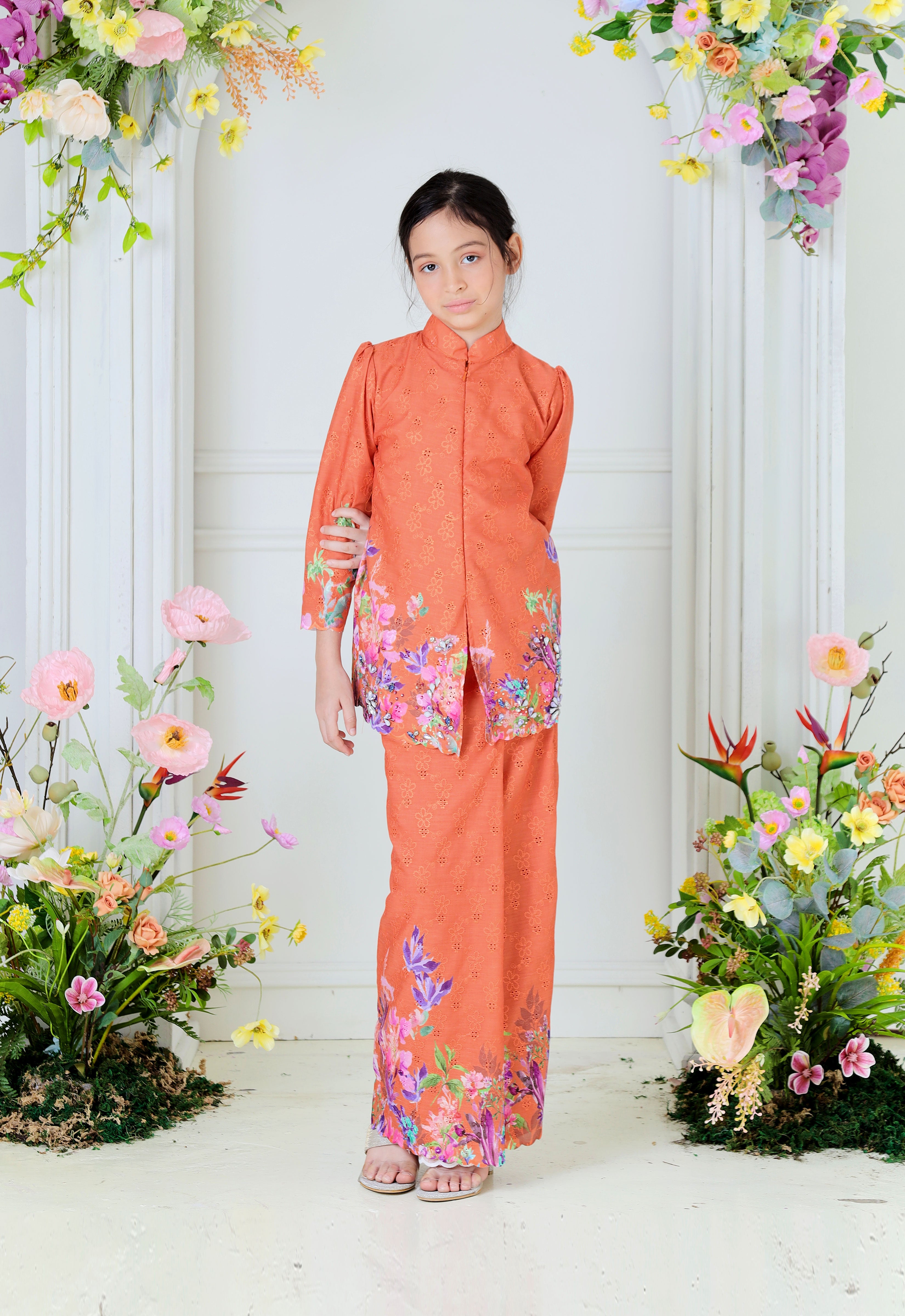 JOANNA KIDS KEBAYA - ORANGE BUTTER