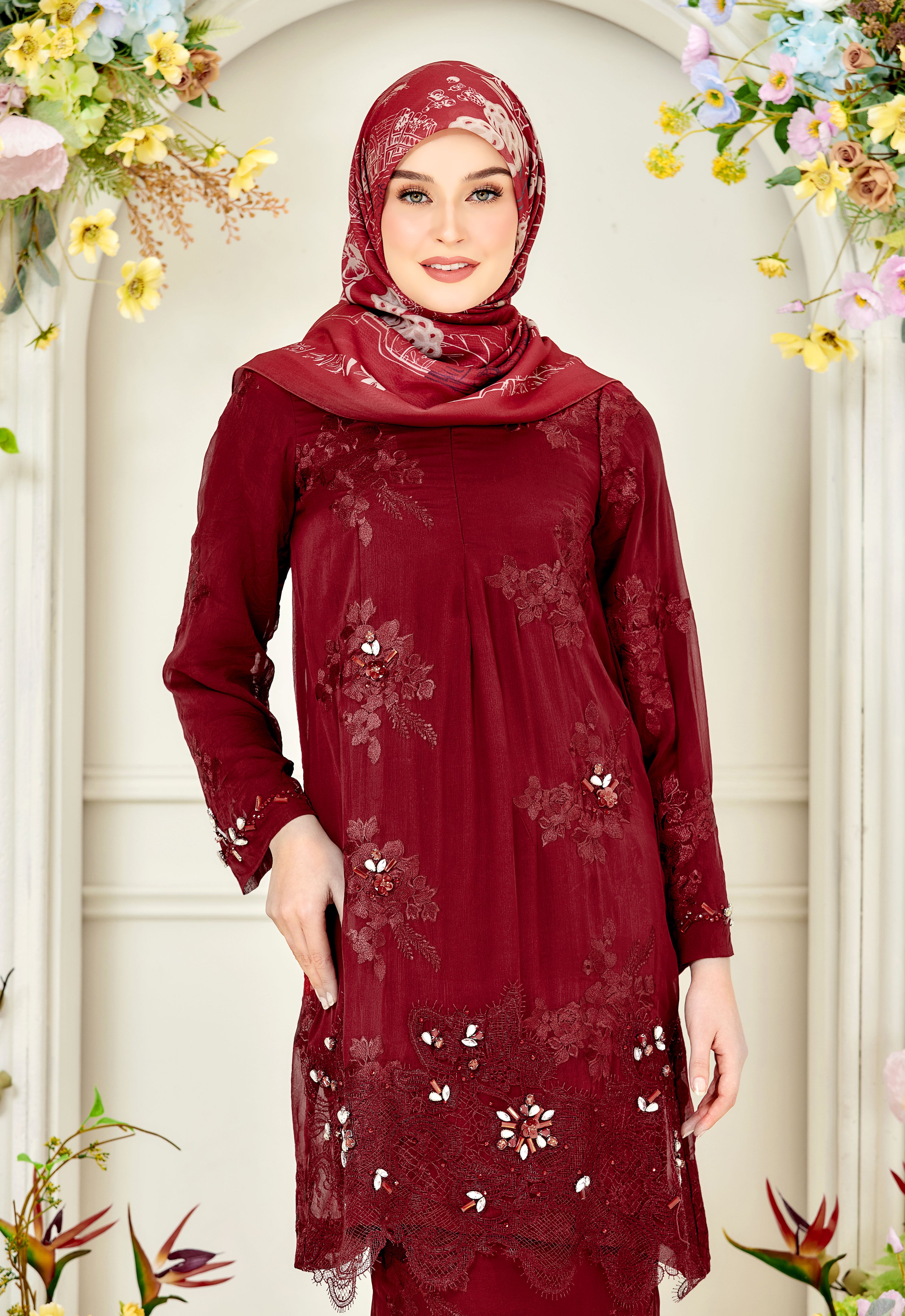 DARLA RIAW KURUNG - MAROON