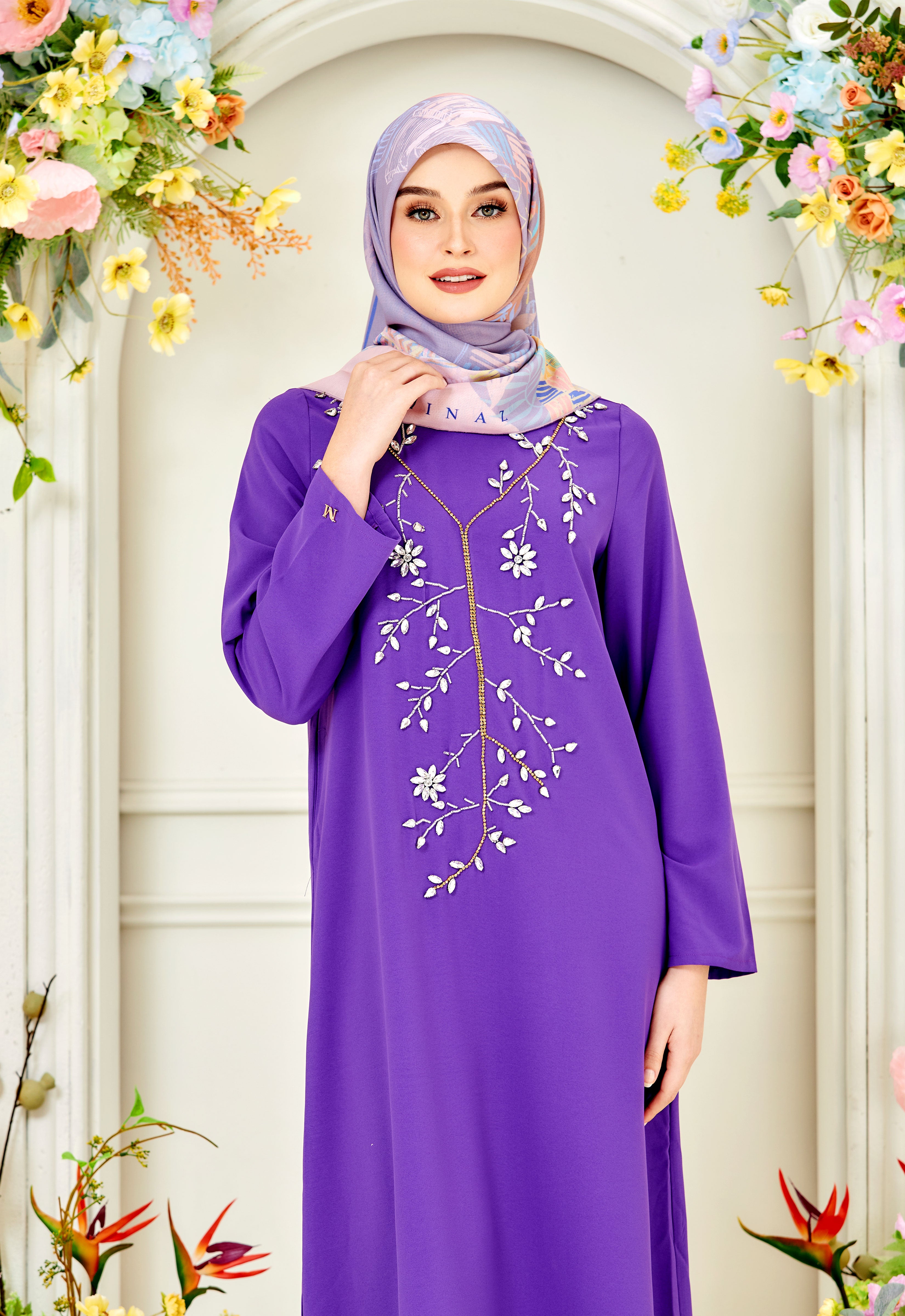 ZEHRA ABAYA - PURPLE