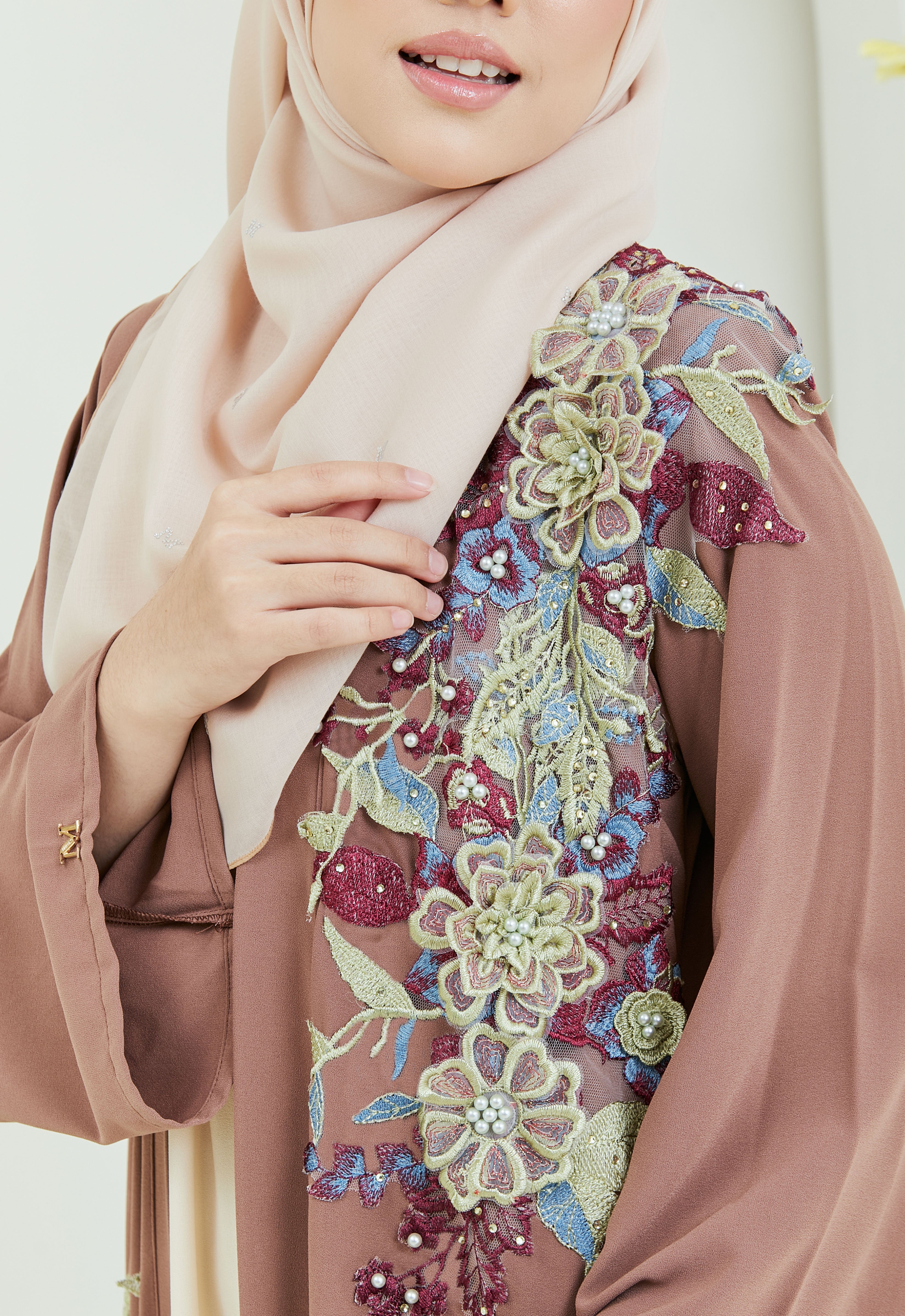 KHADEEJA ABAYA - CAROB BROWN