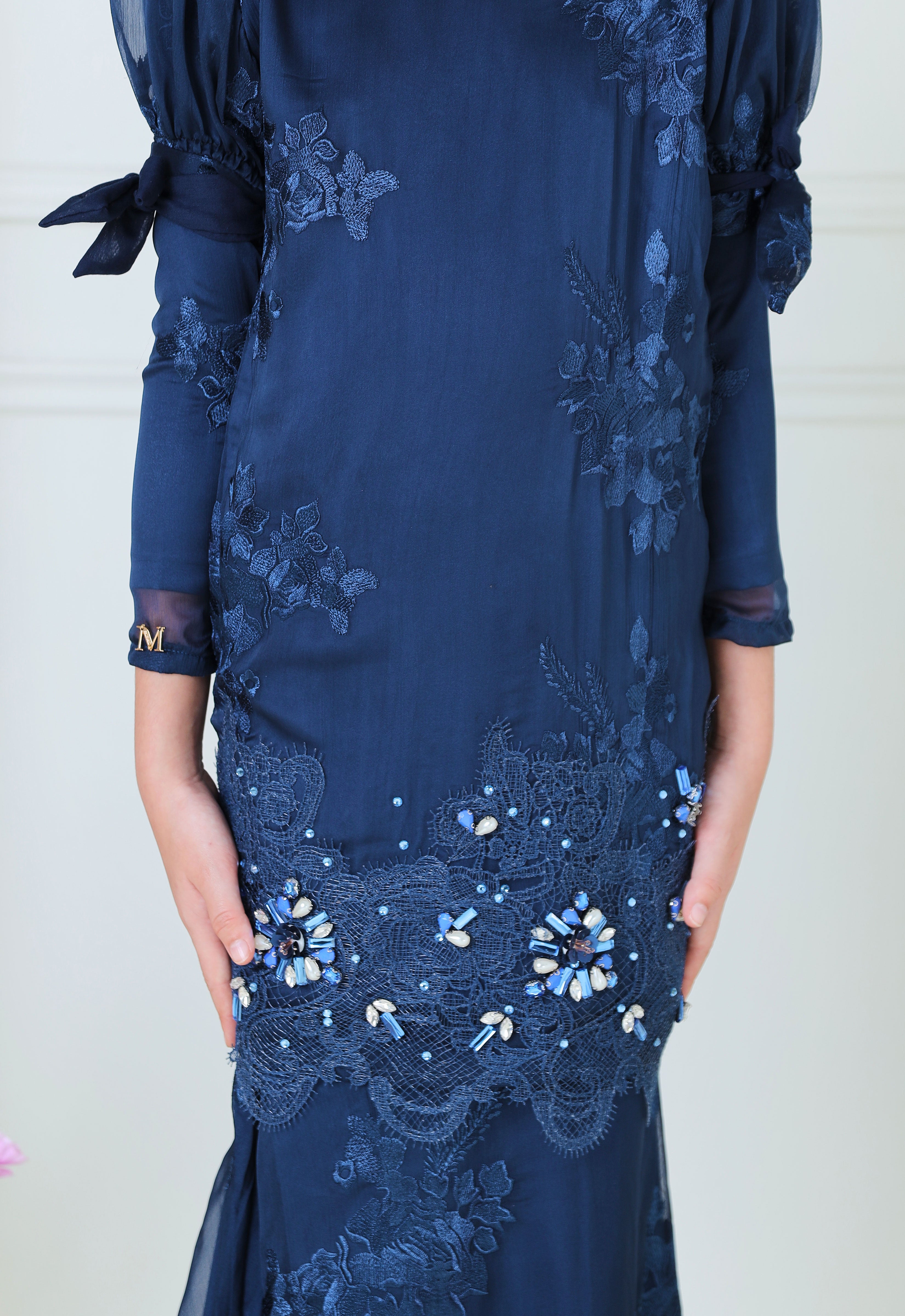 DARLA KIDS KURUNG - NAVY BLUE