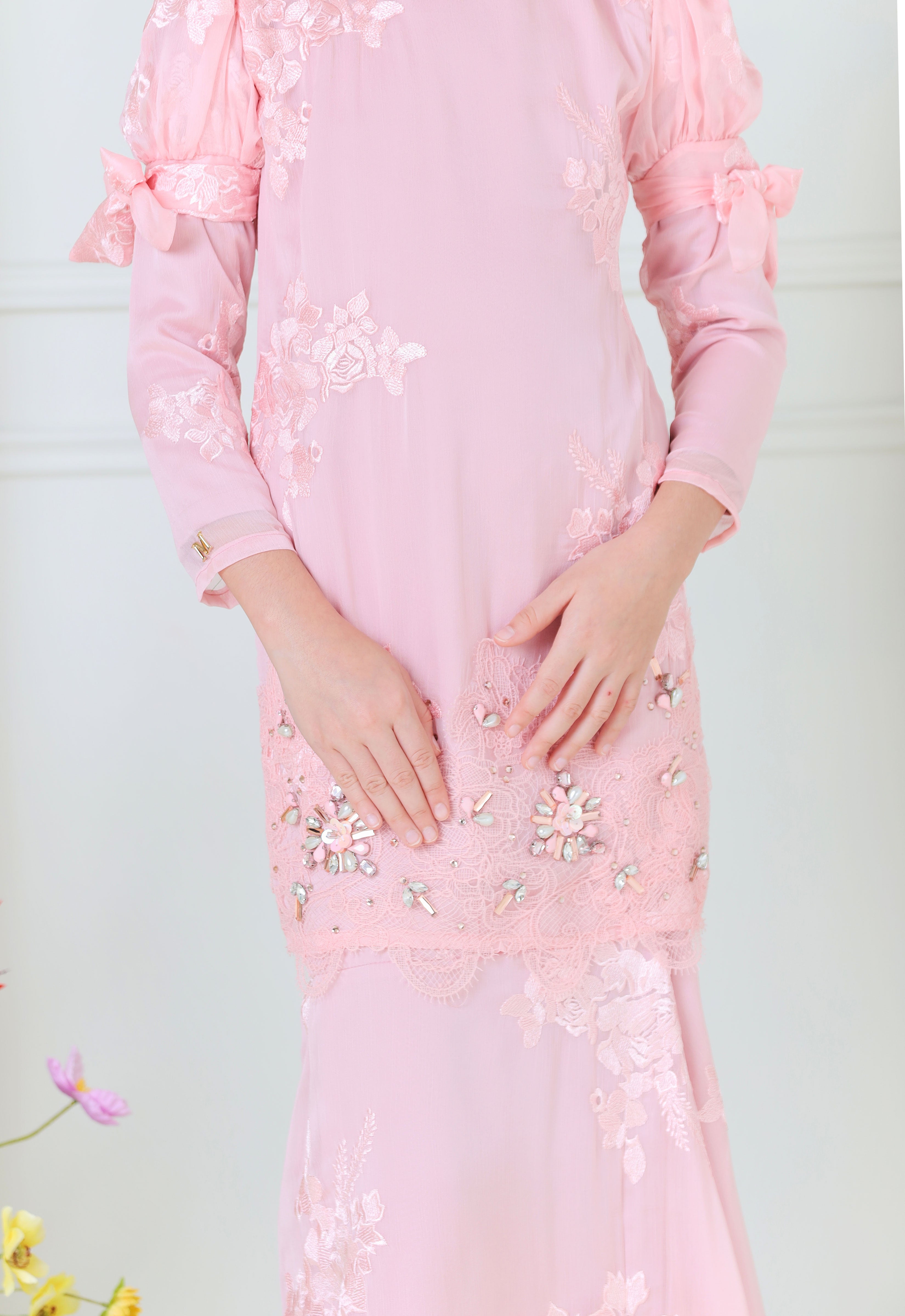 DARLA KIDS KURUNG - BLUSH PINK