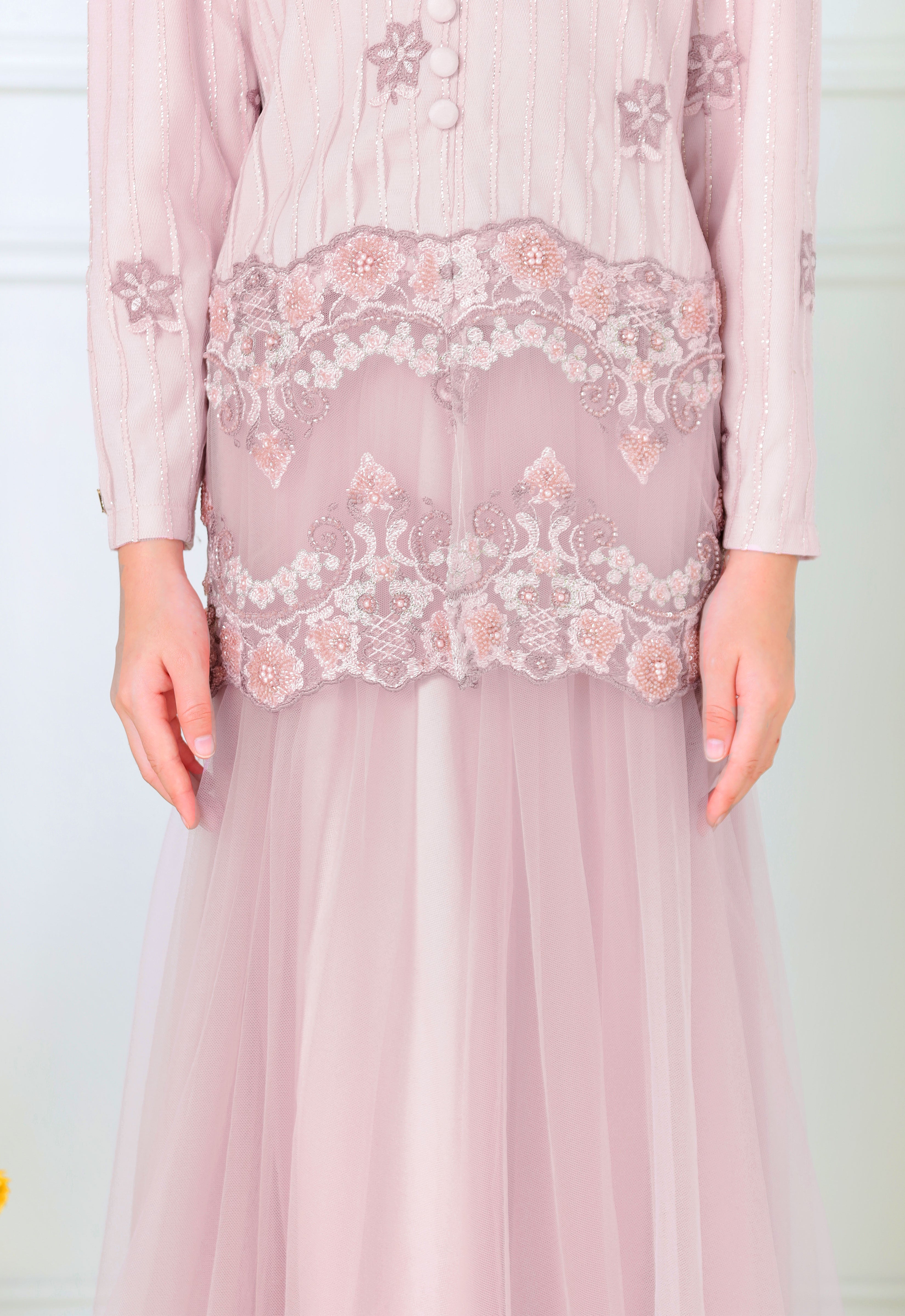 DIAN LUXE KIDS KURUNG - PINK