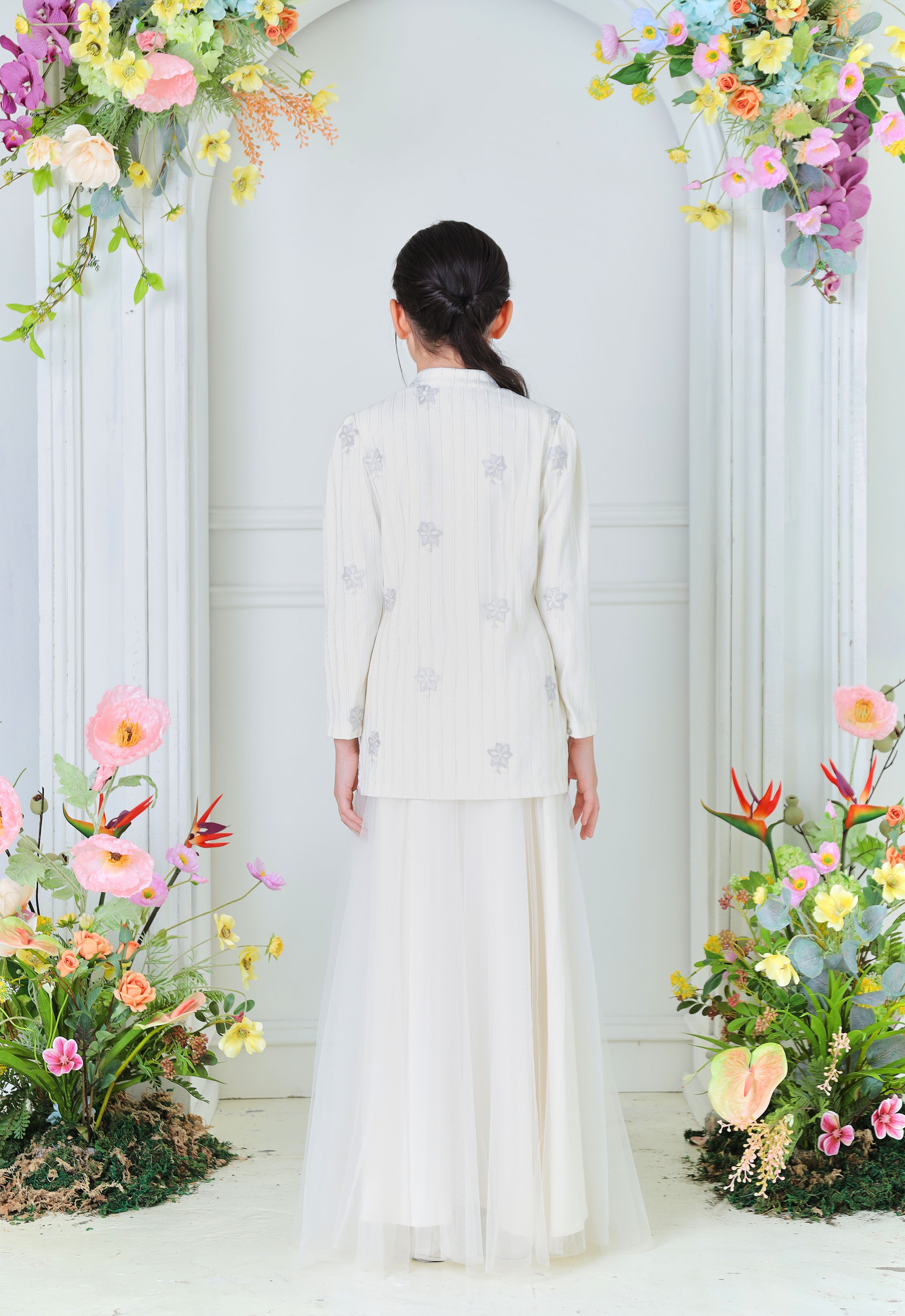 DIAN LUXE KIDS KURUNG - OFF WHITE