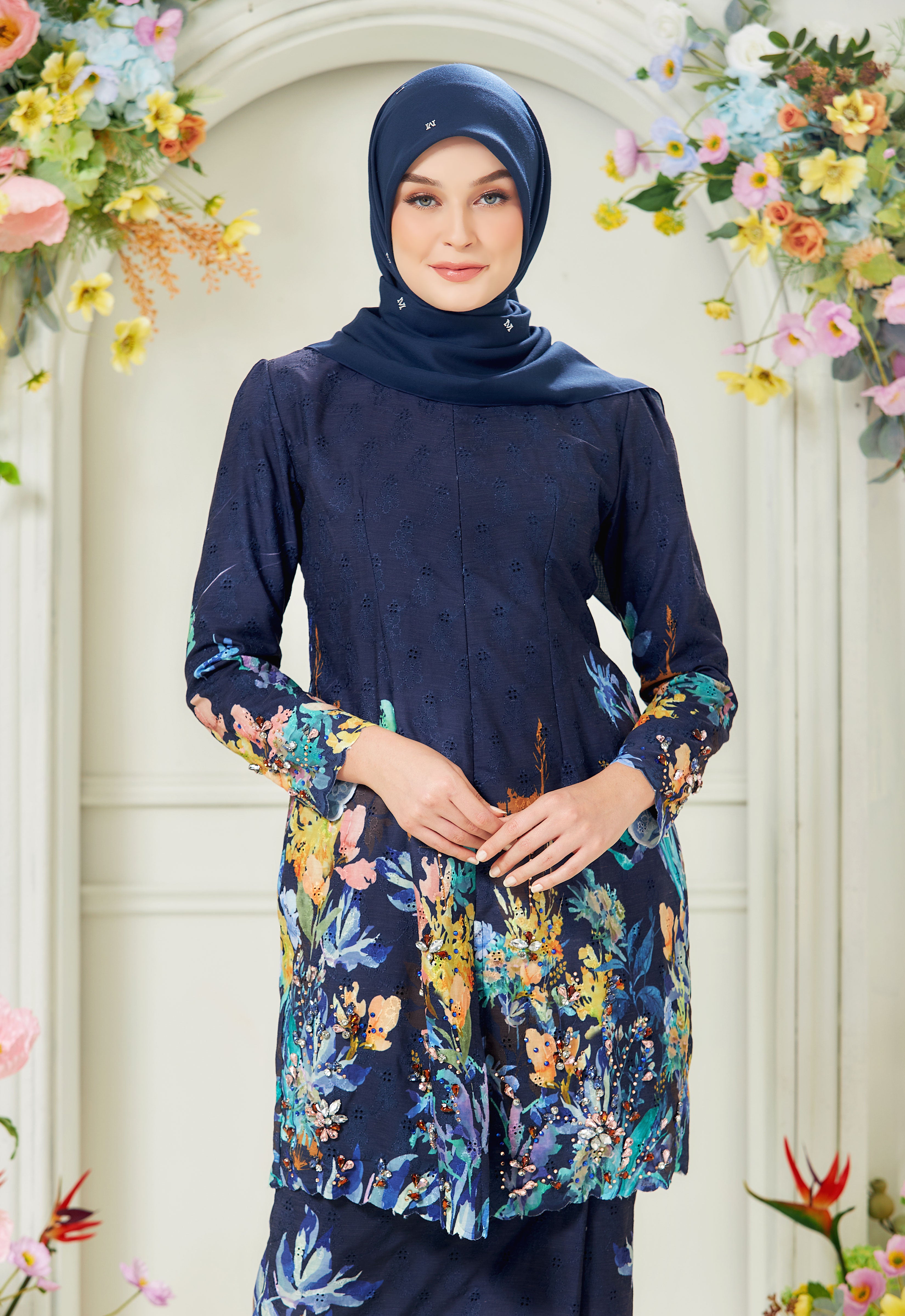 JOANNA KEBAYA - DARK BLUE