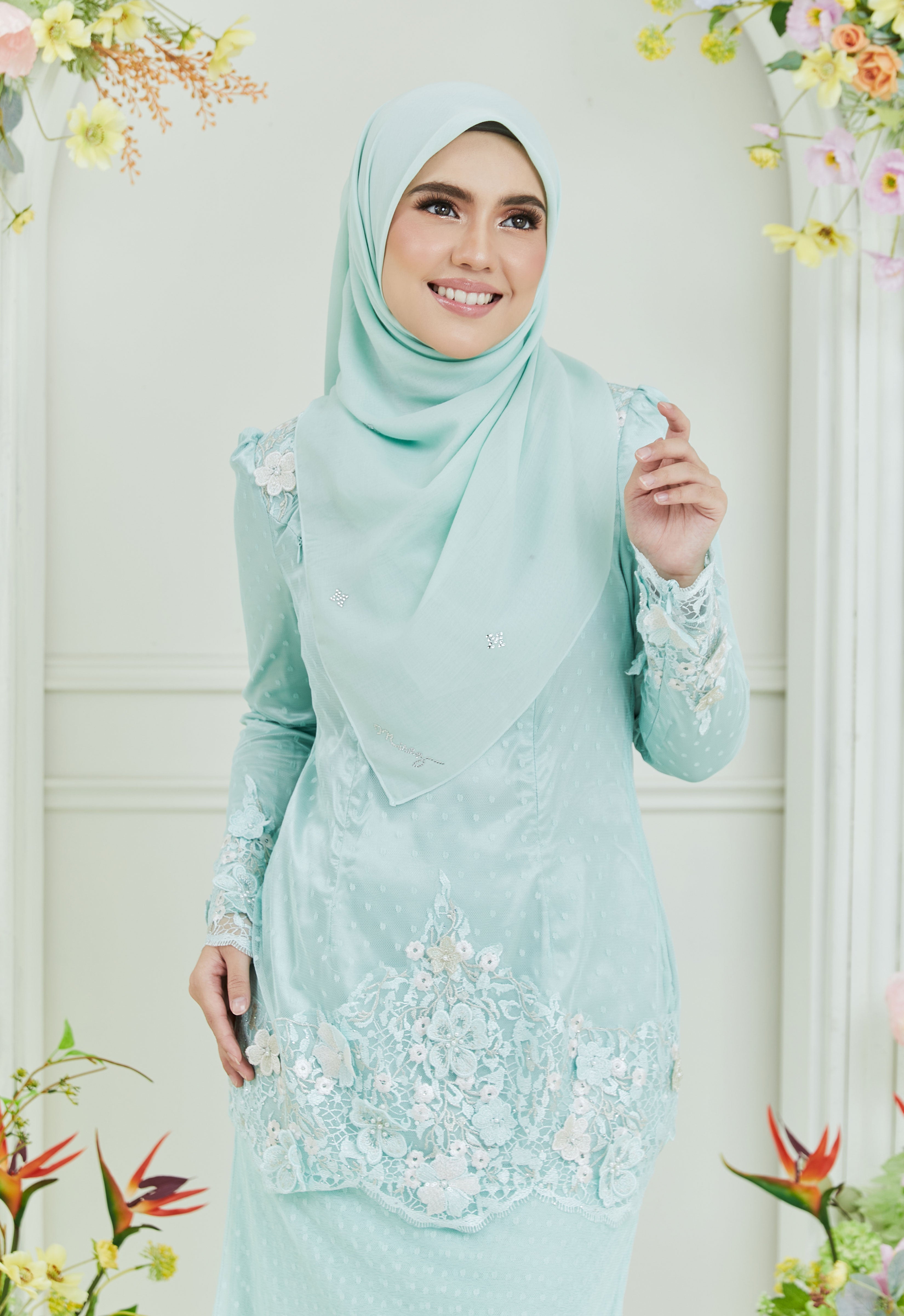 ATILIA LUXE MINI KURUNG - OCEAN WAVE