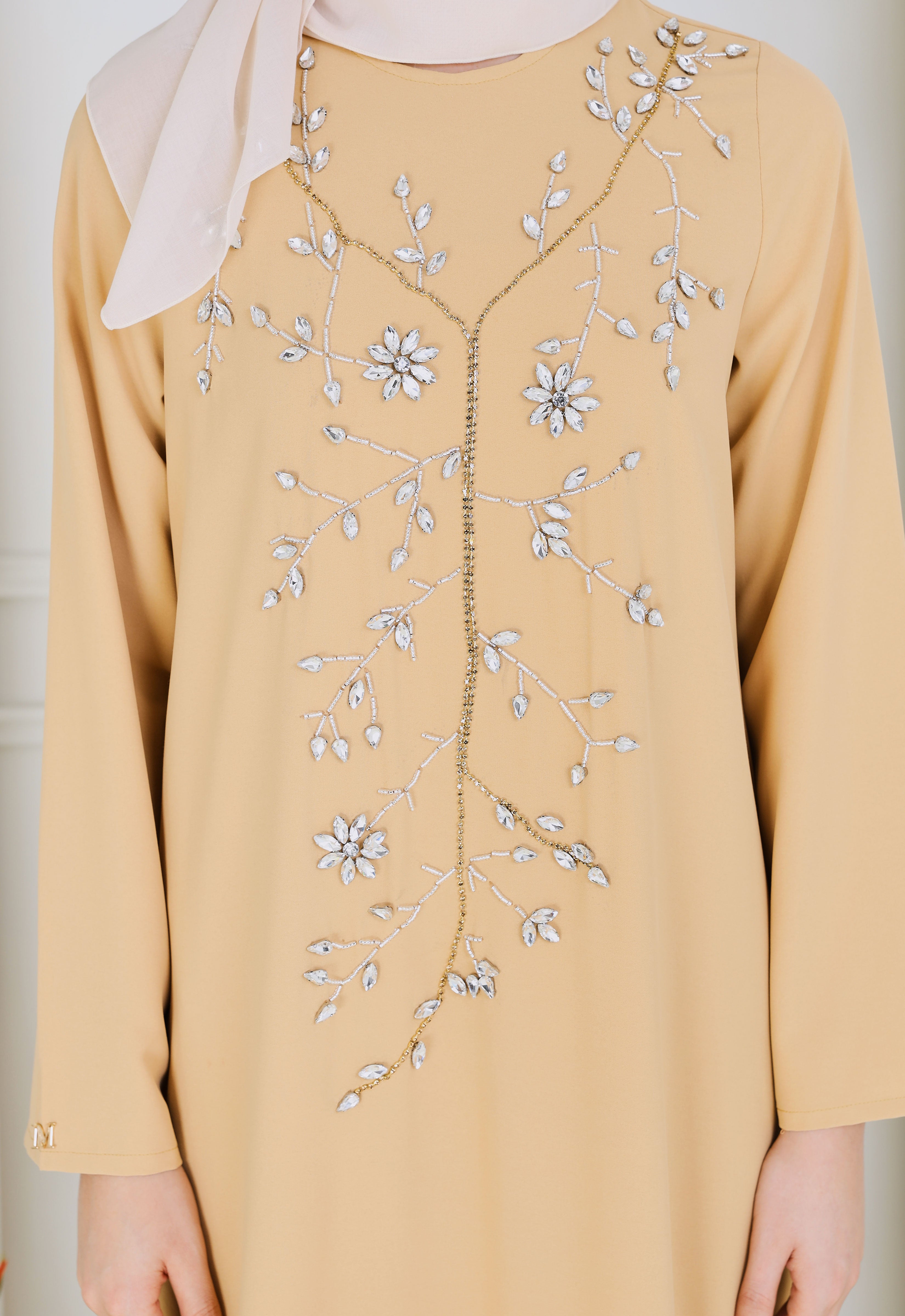 ZEHRA ABAYA - LIGHT BROWN