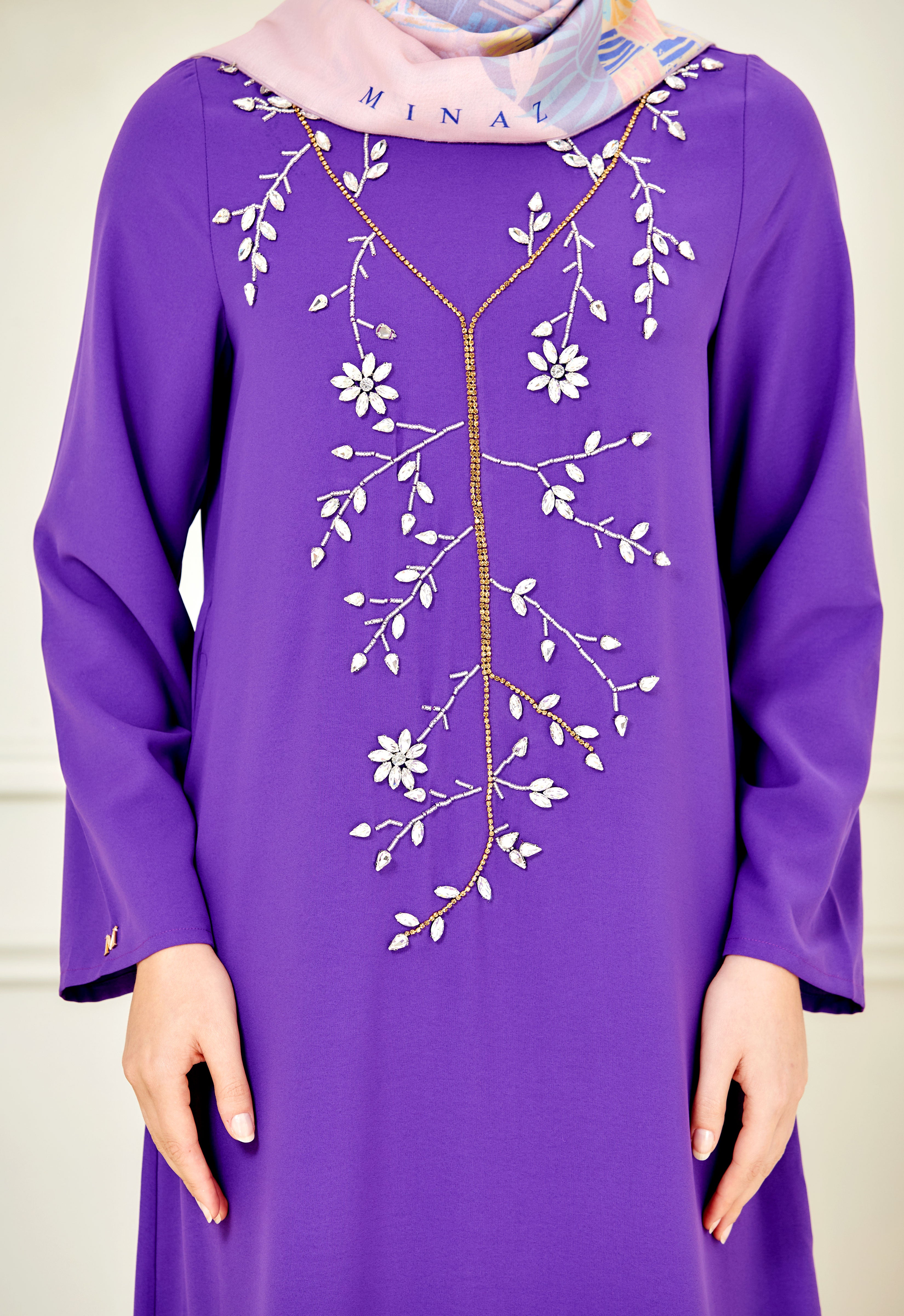 ZEHRA ABAYA - PURPLE