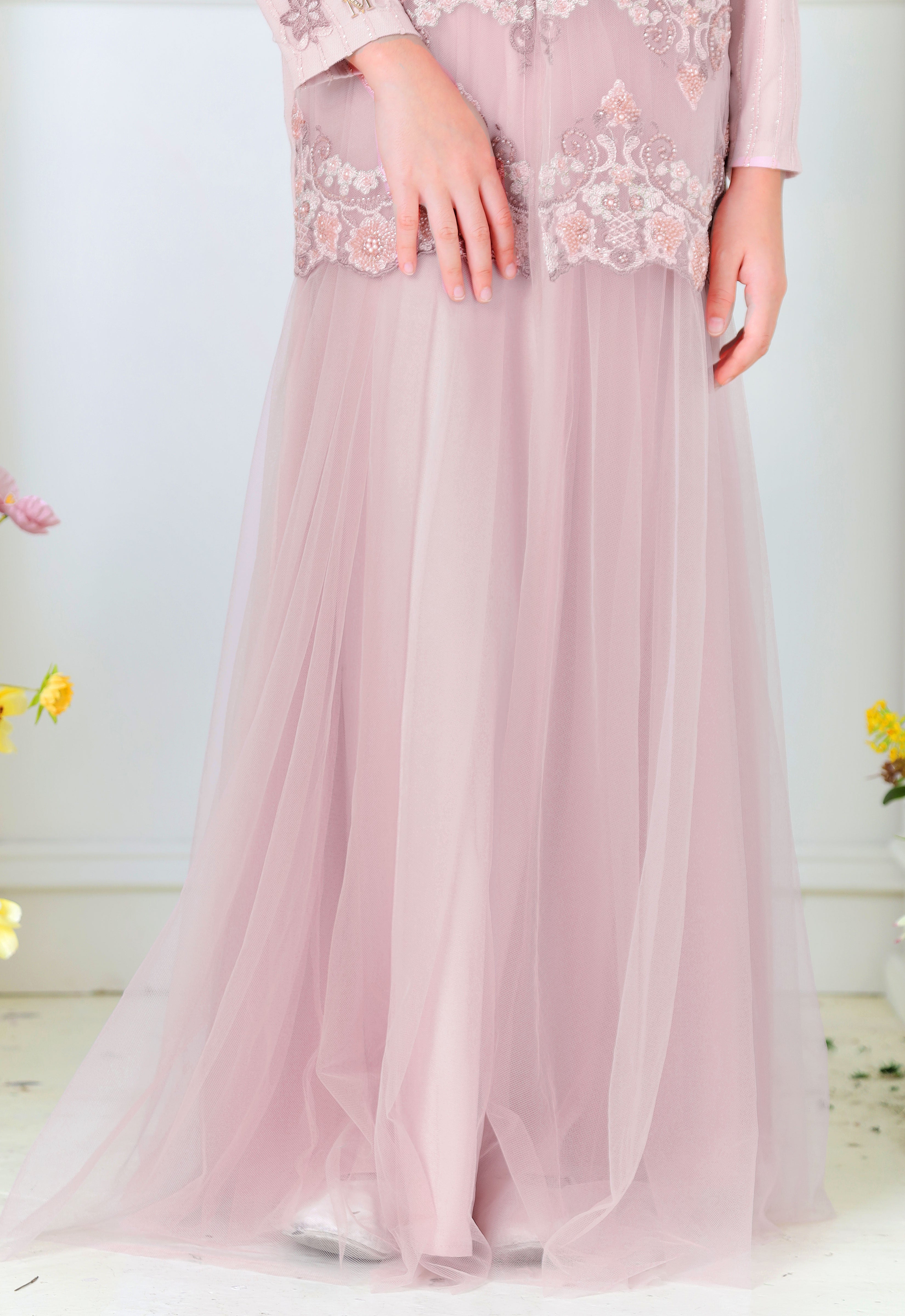 DIAN LUXE KIDS KURUNG - PINK