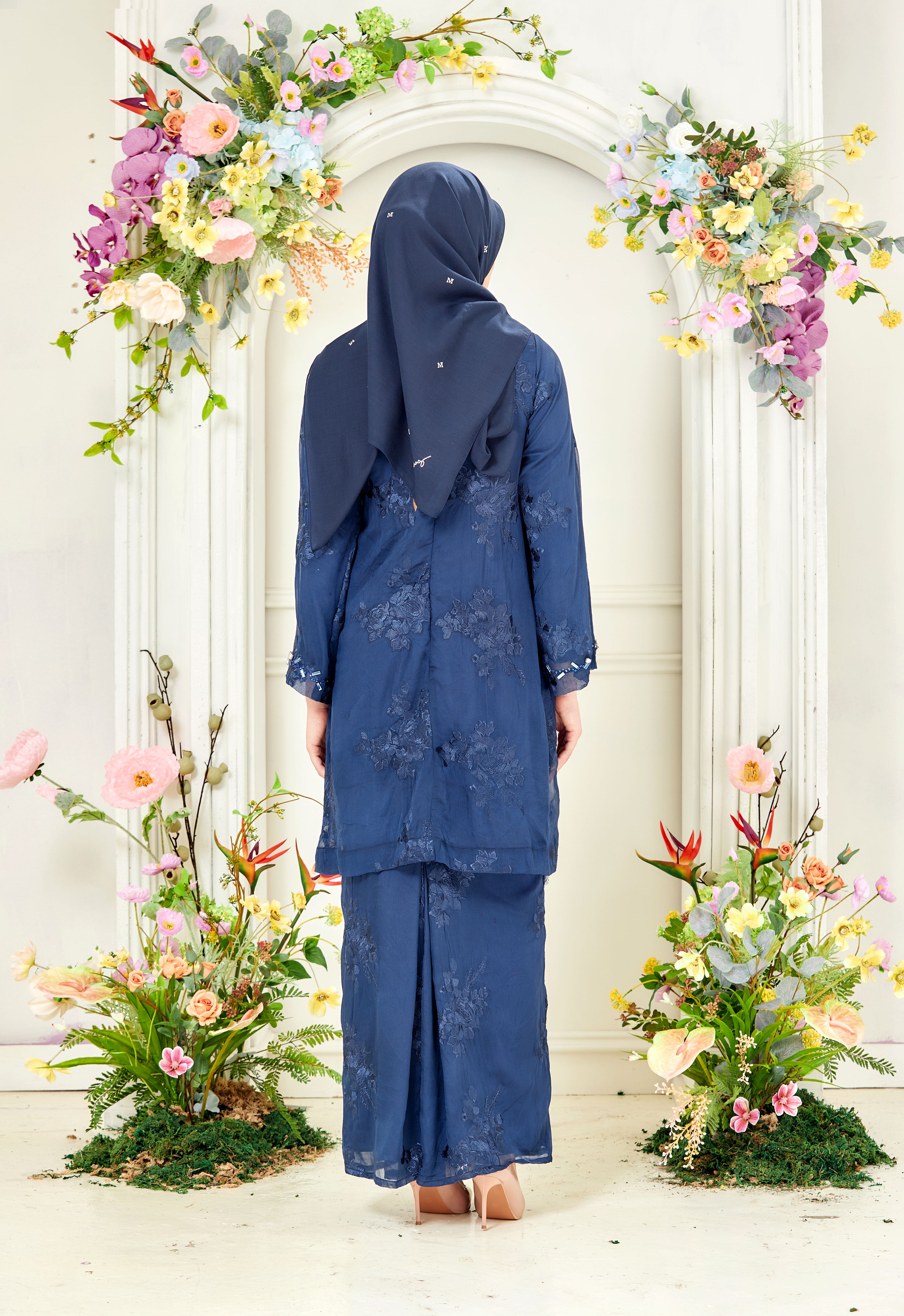 DARLA RIAW KURUNG - NAVY BLUE