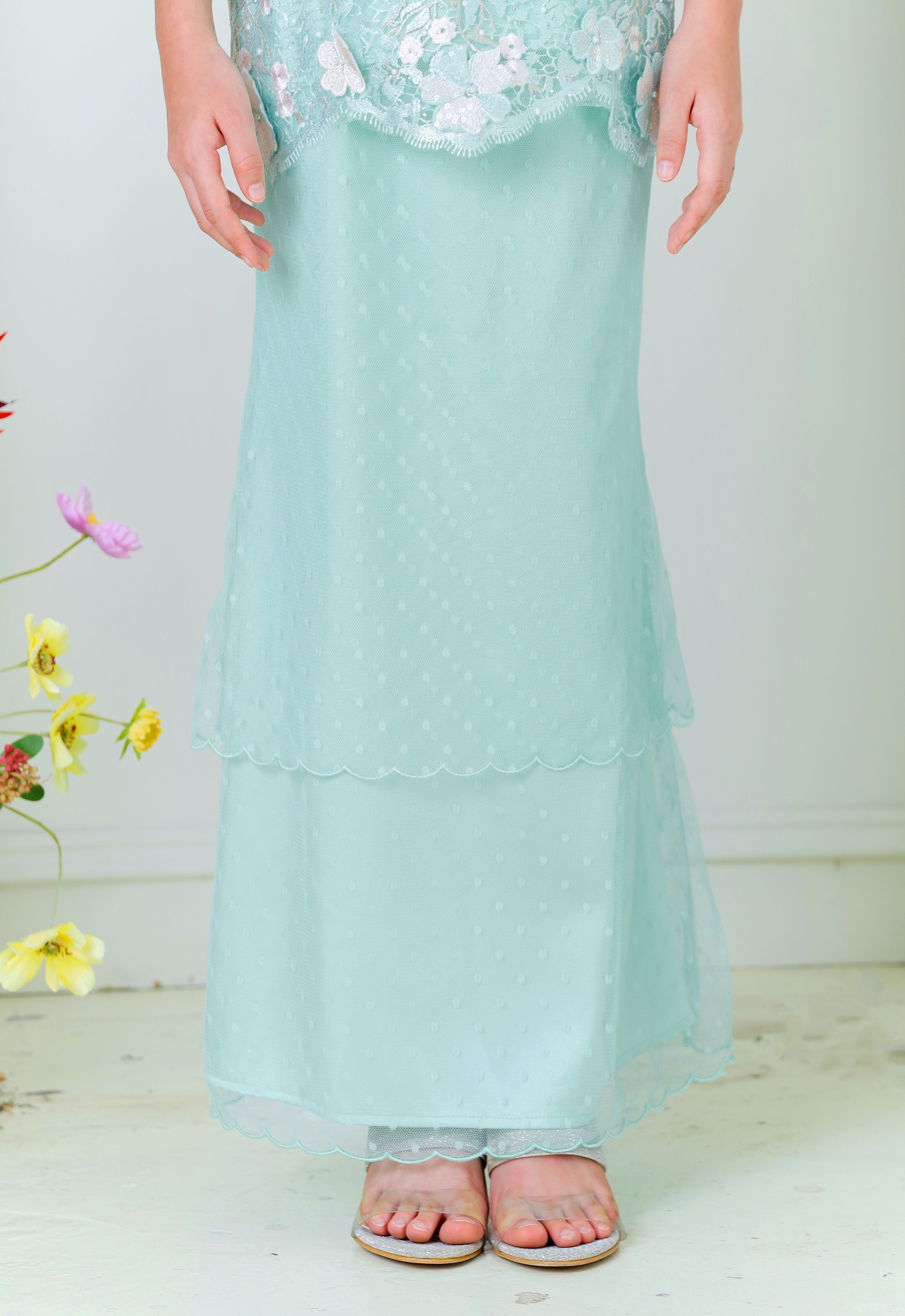 ATILIA LUXE KIDS MINI KURUNG - OCEAN WAVE
