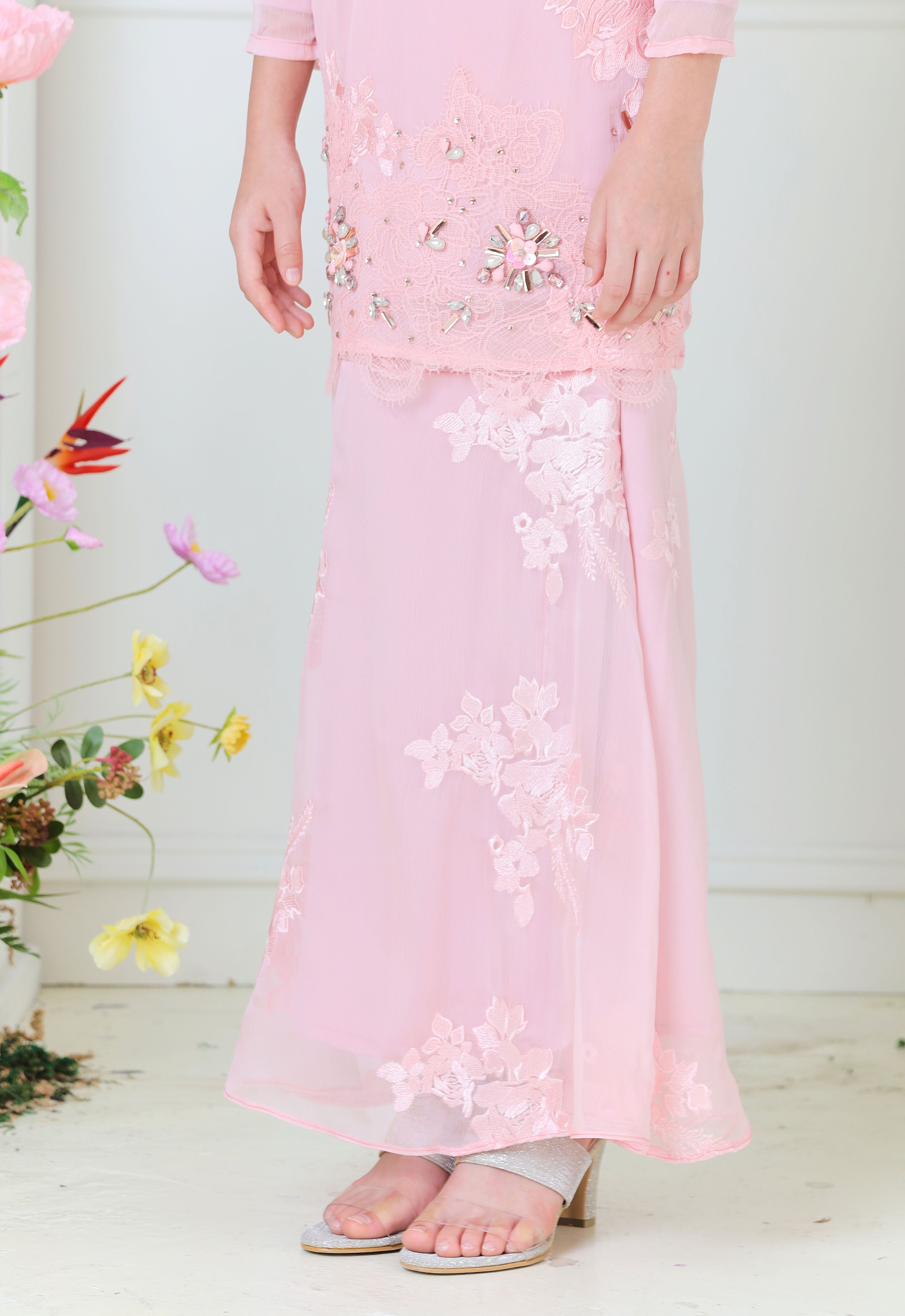 DARLA KIDS KURUNG - BLUSH PINK