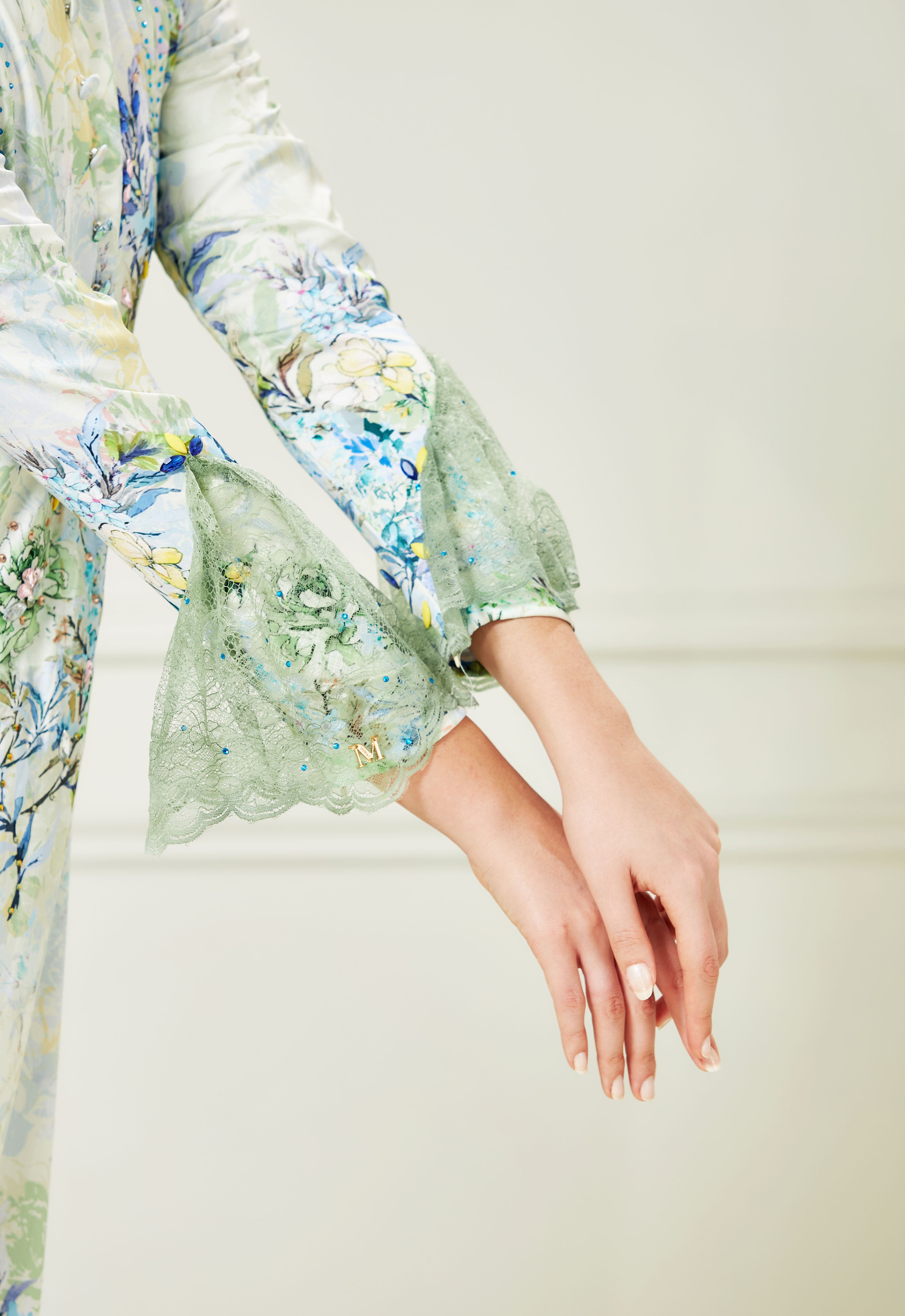 DEENARA ABAYA - SAGE GREEN