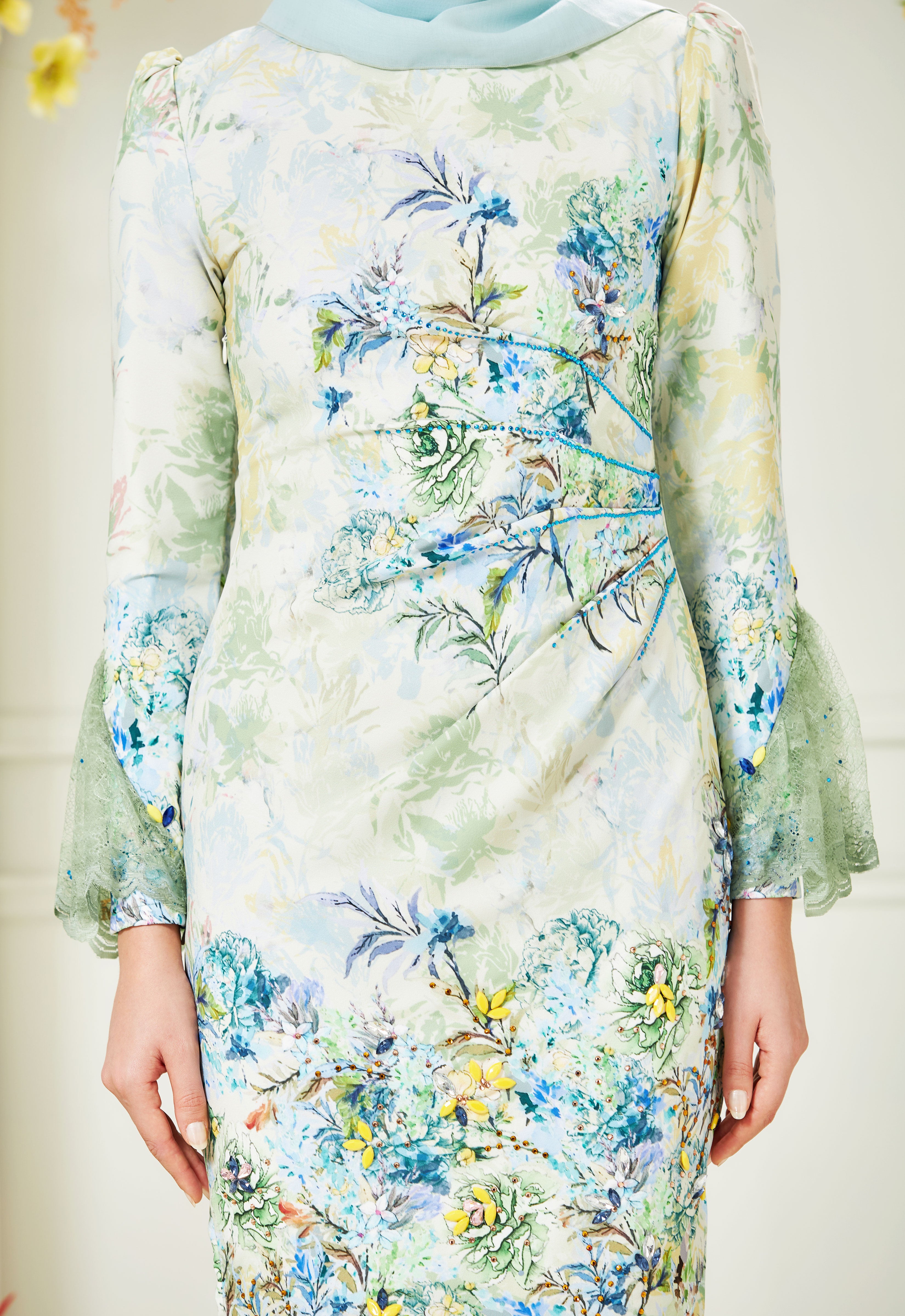 DEENARA KURUNG - SAGE GREEN