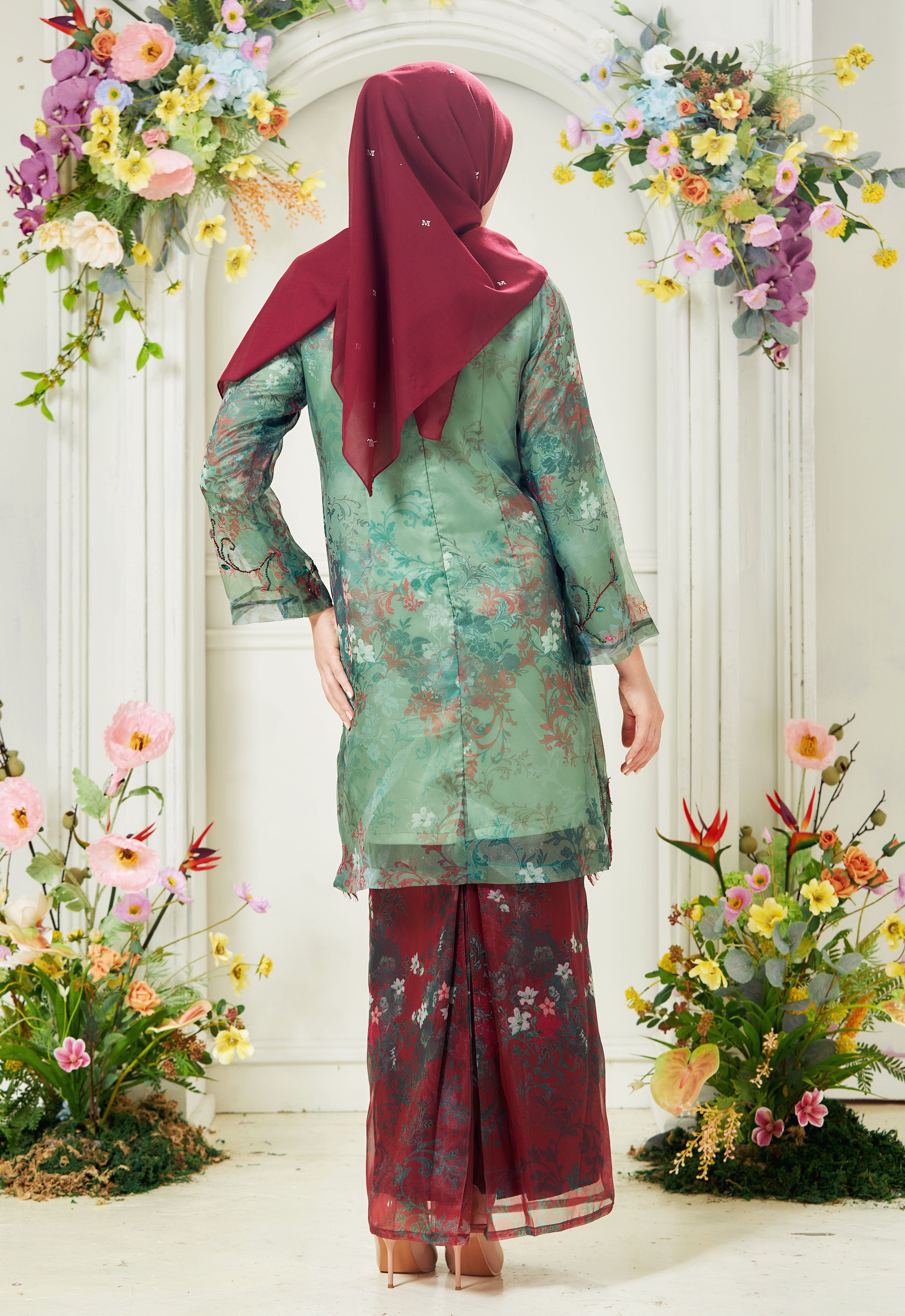 ROZELLA RIAW KURUNG - RED GREEN