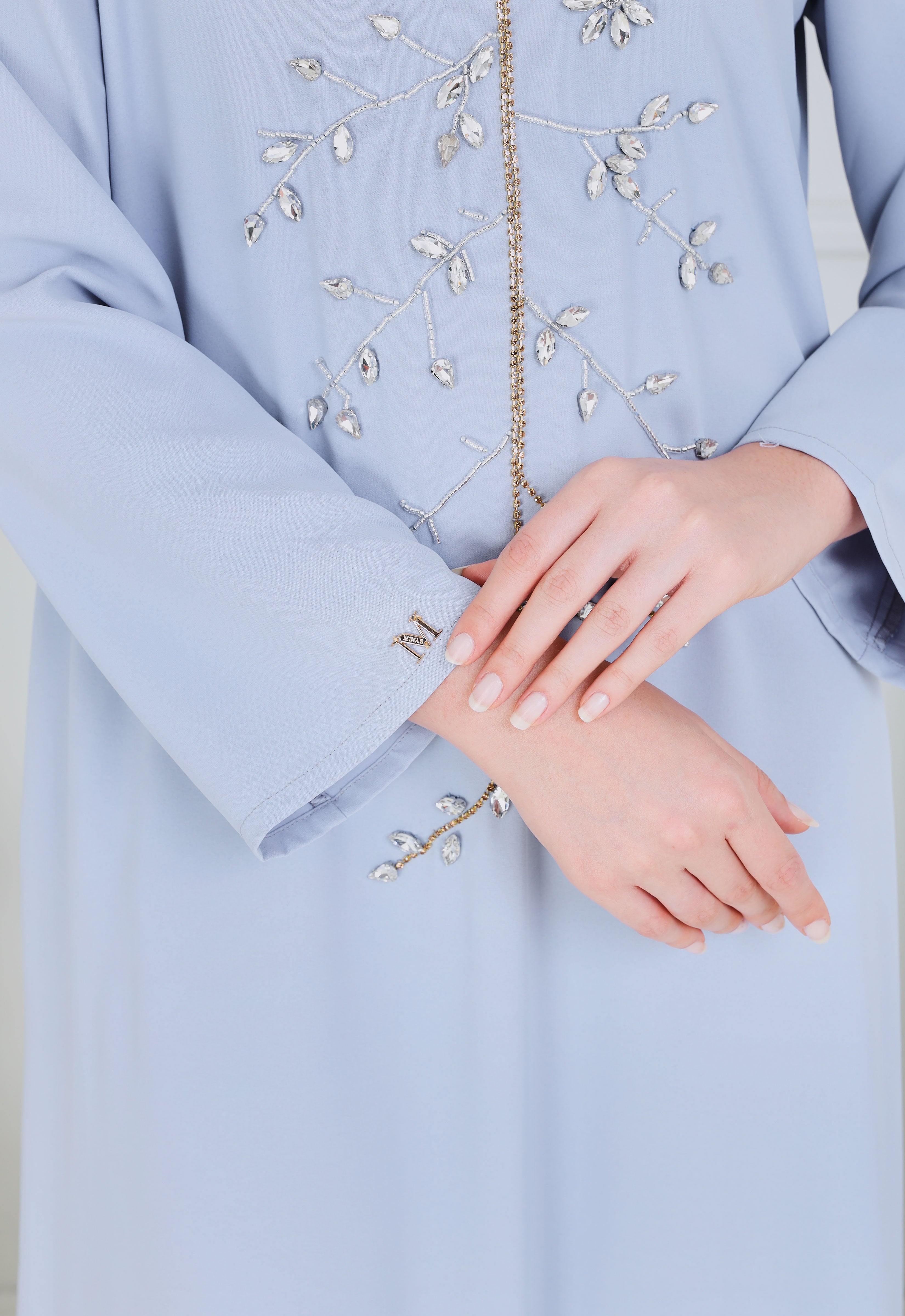 ZEHRA ABAYA - LIGHT GRAY