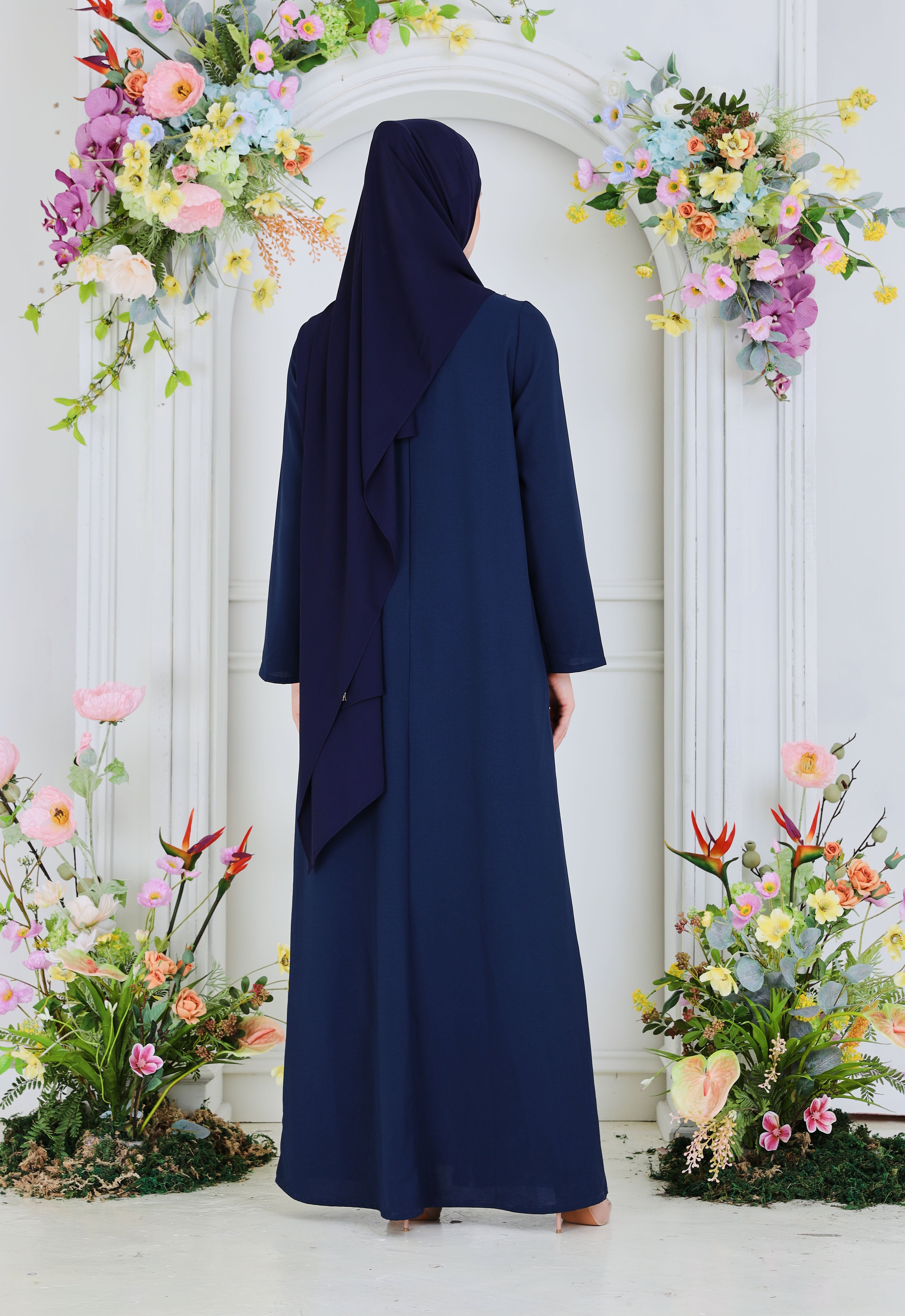 ZEHRA ABAYA - DARK BLUE