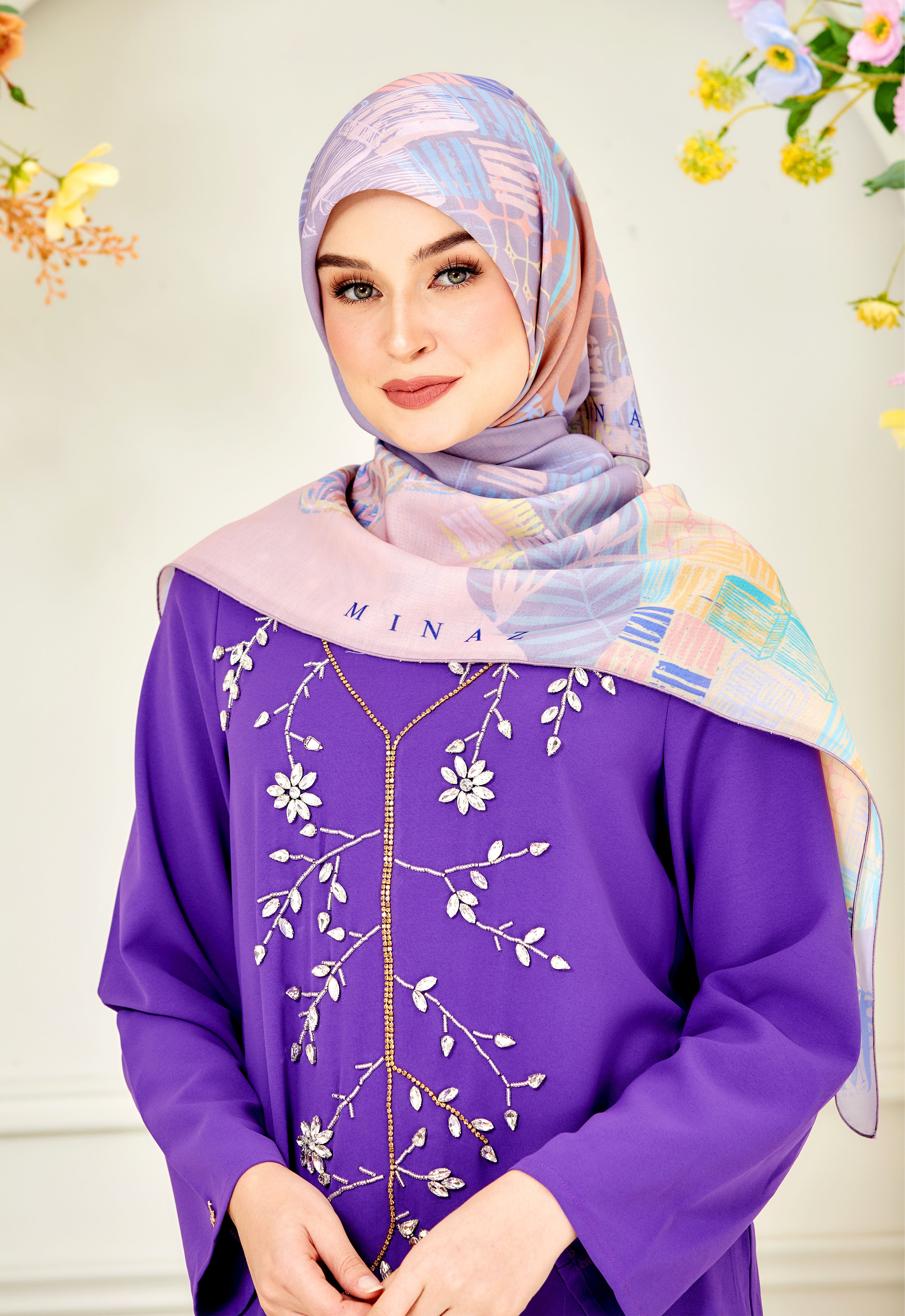 ZEHRA ABAYA - PURPLE