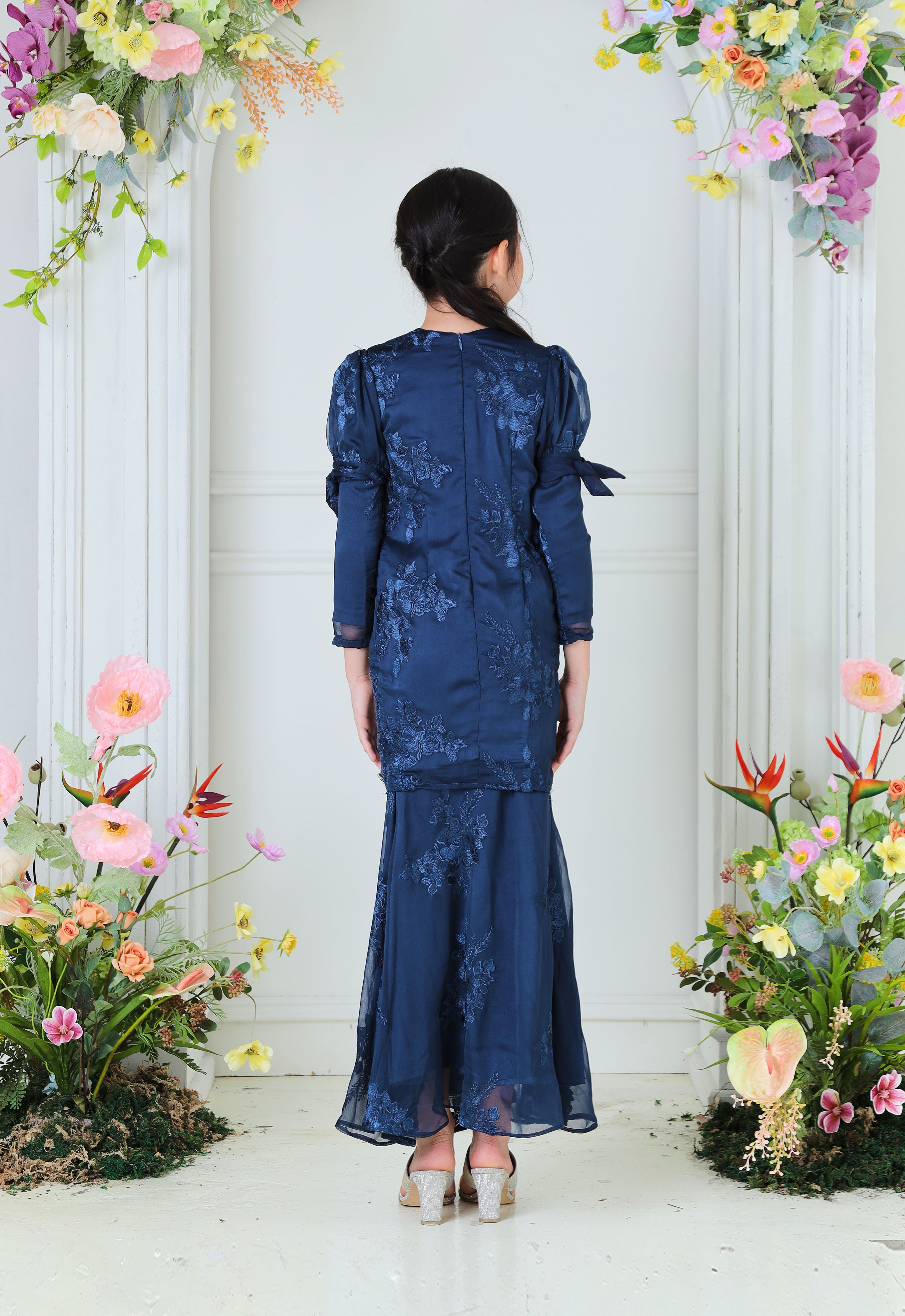 DARLA KIDS KURUNG - NAVY BLUE