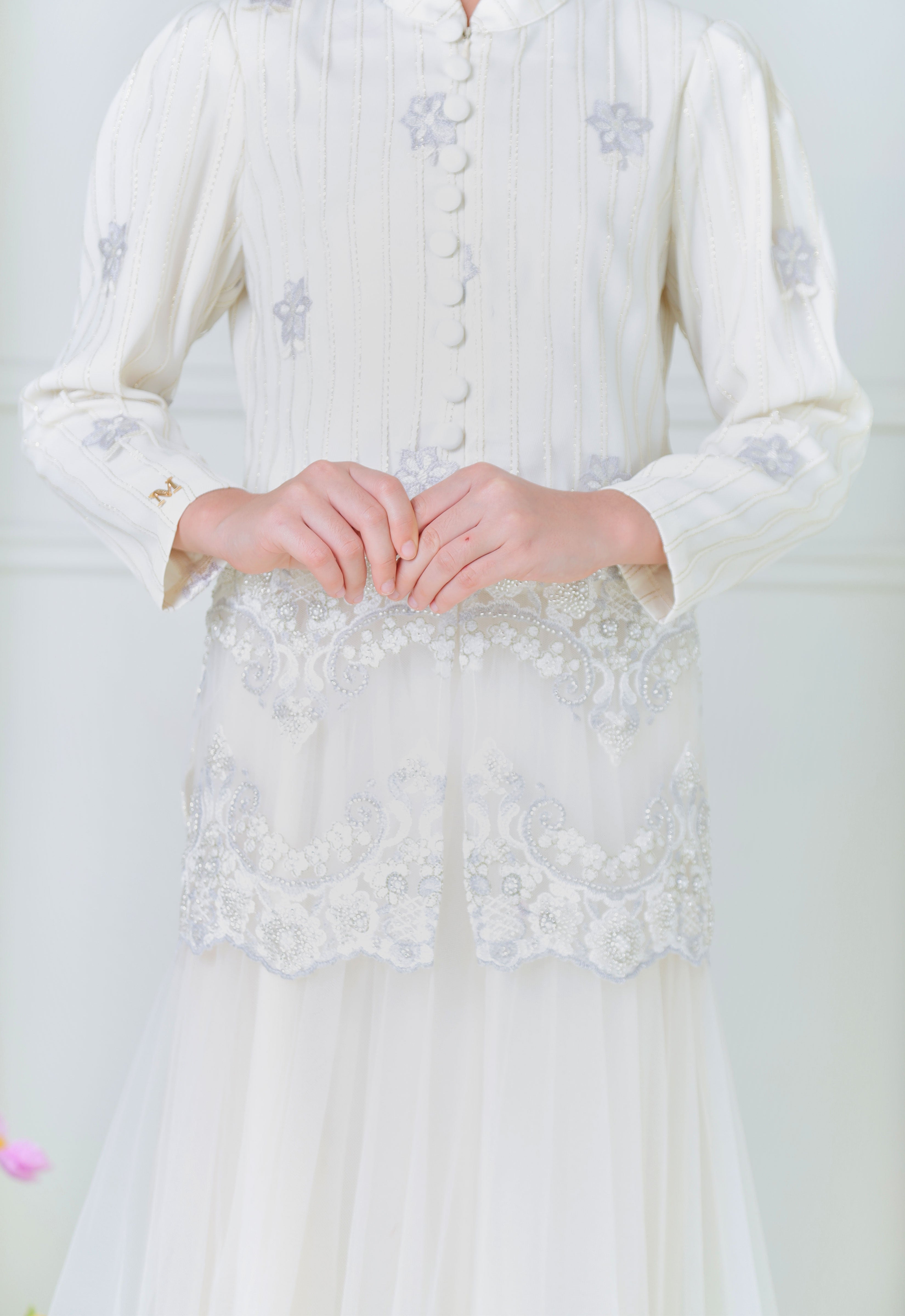 DIAN LUXE KIDS KURUNG - OFF WHITE