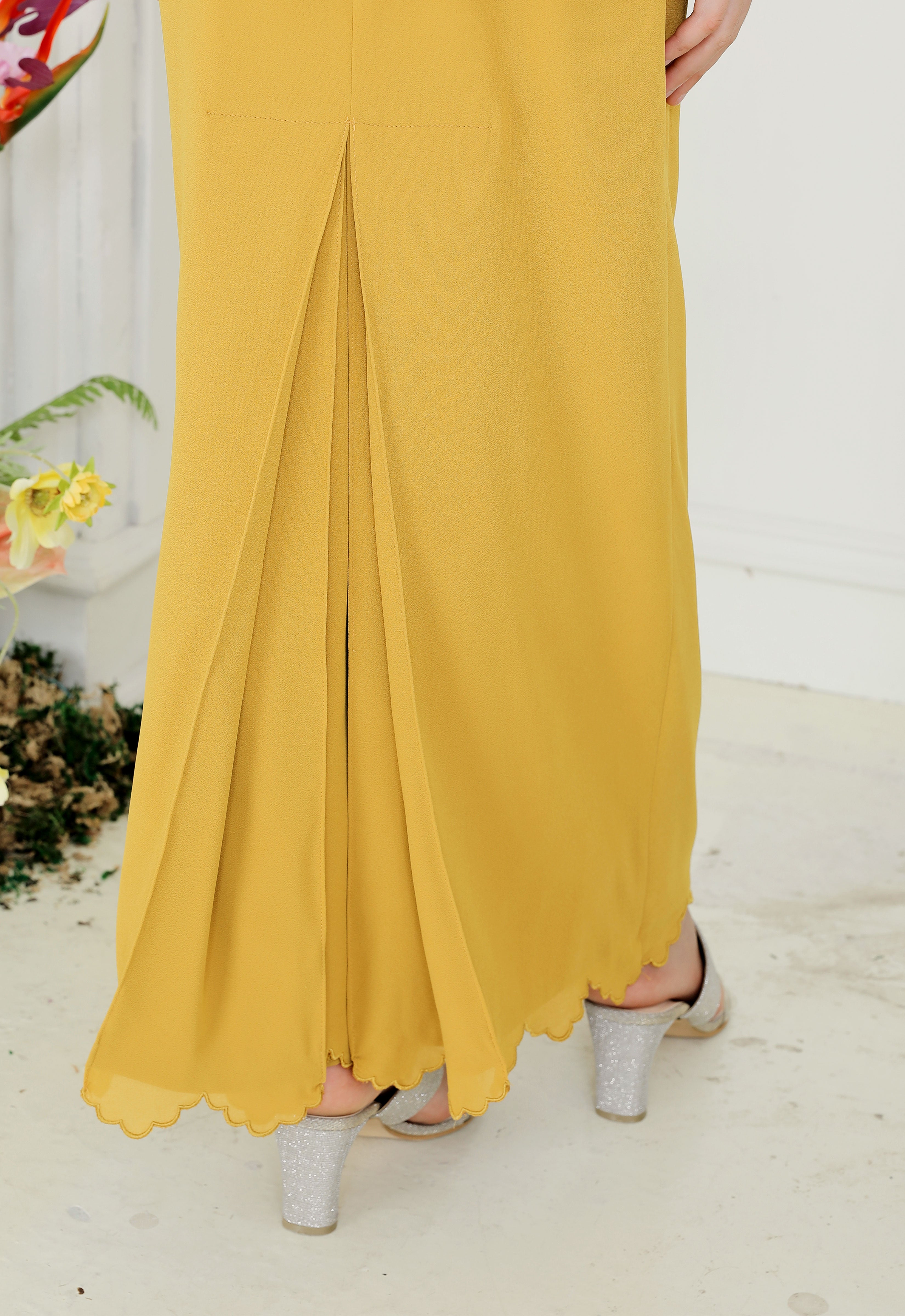 ERYNA LUXE KIDS KURUNG - MUSTARD