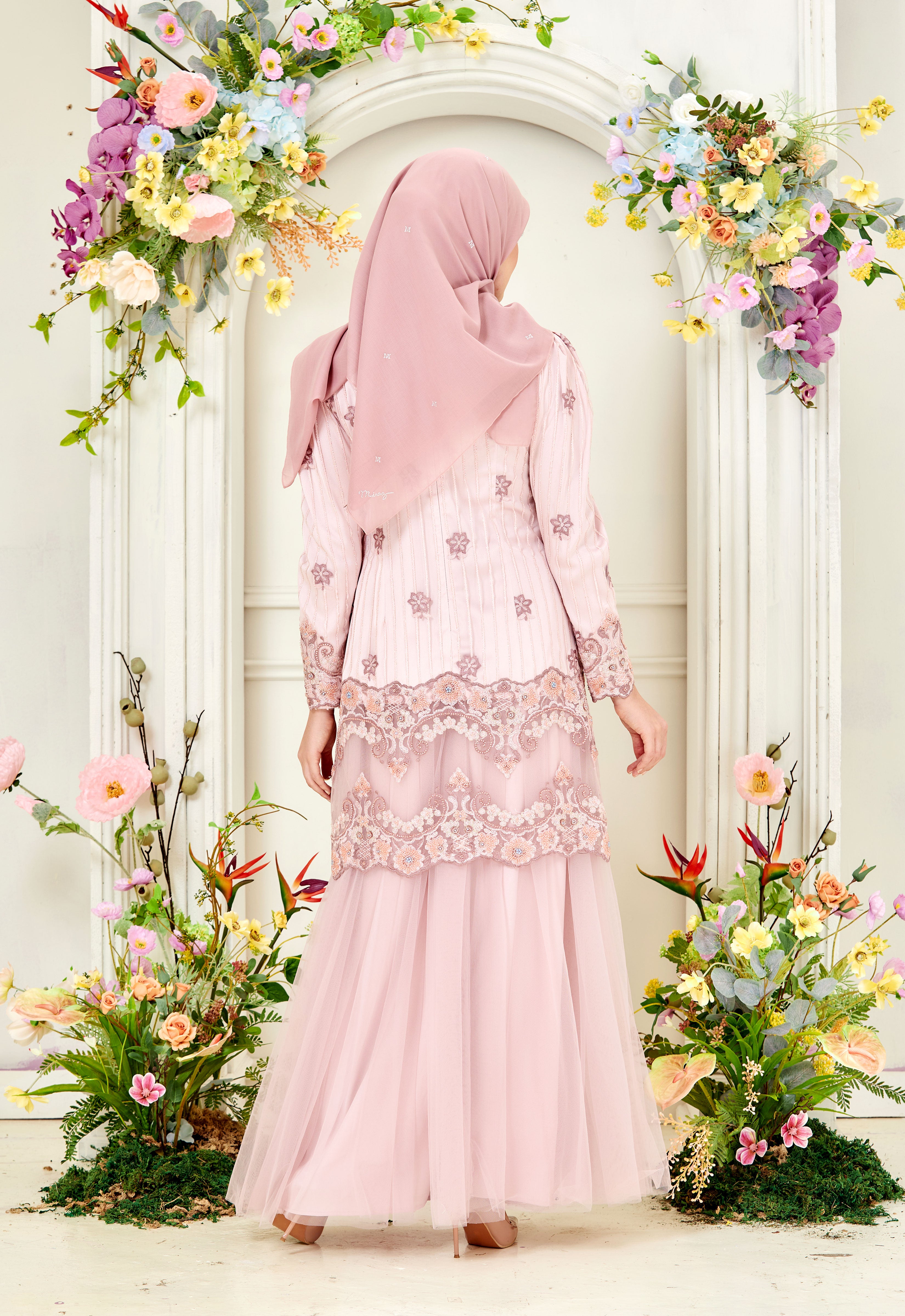 DIAN LUXE KURUNG - PINK