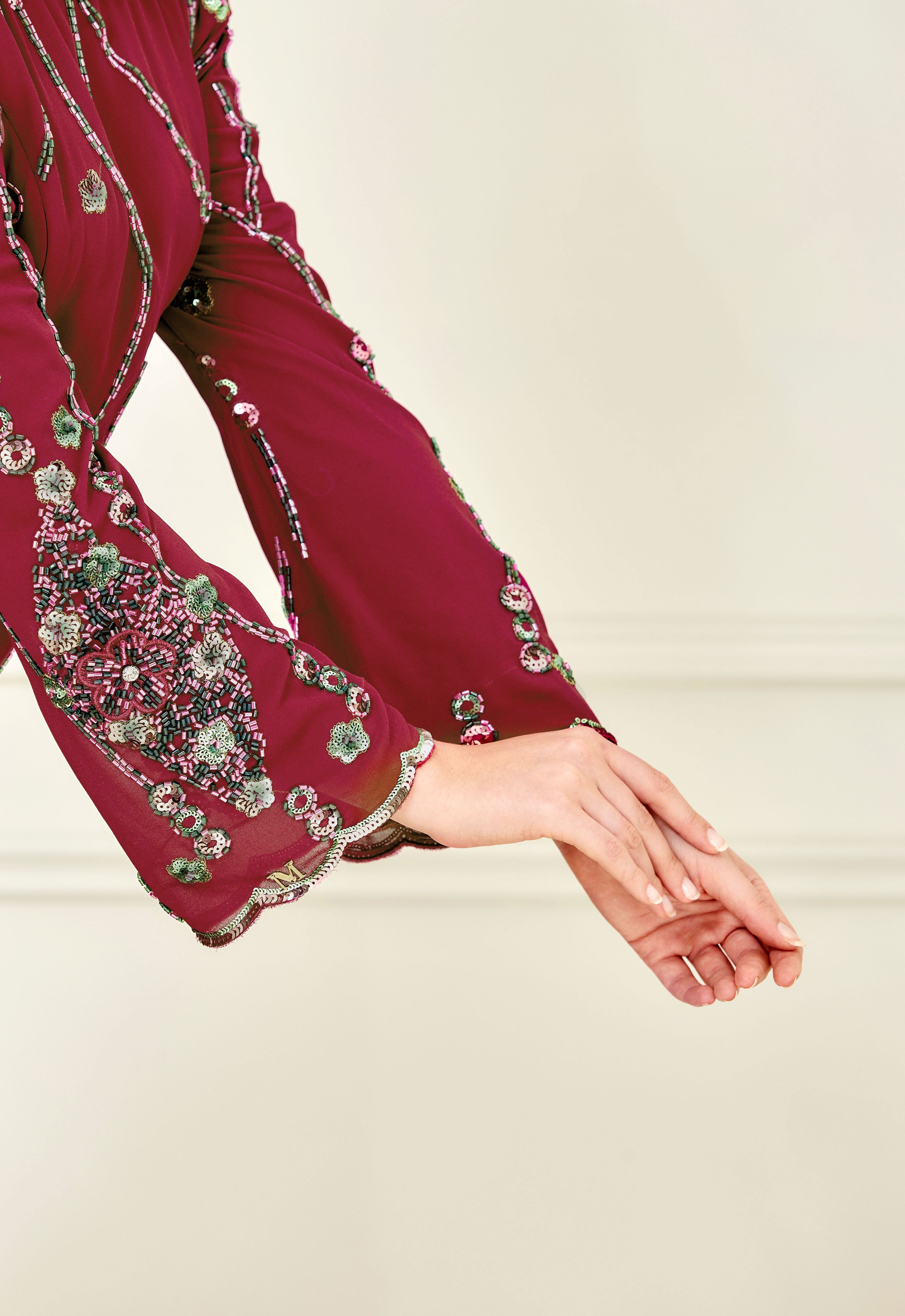 WAFIYAA SUPER LUXE KURUNG - MAGENTA
