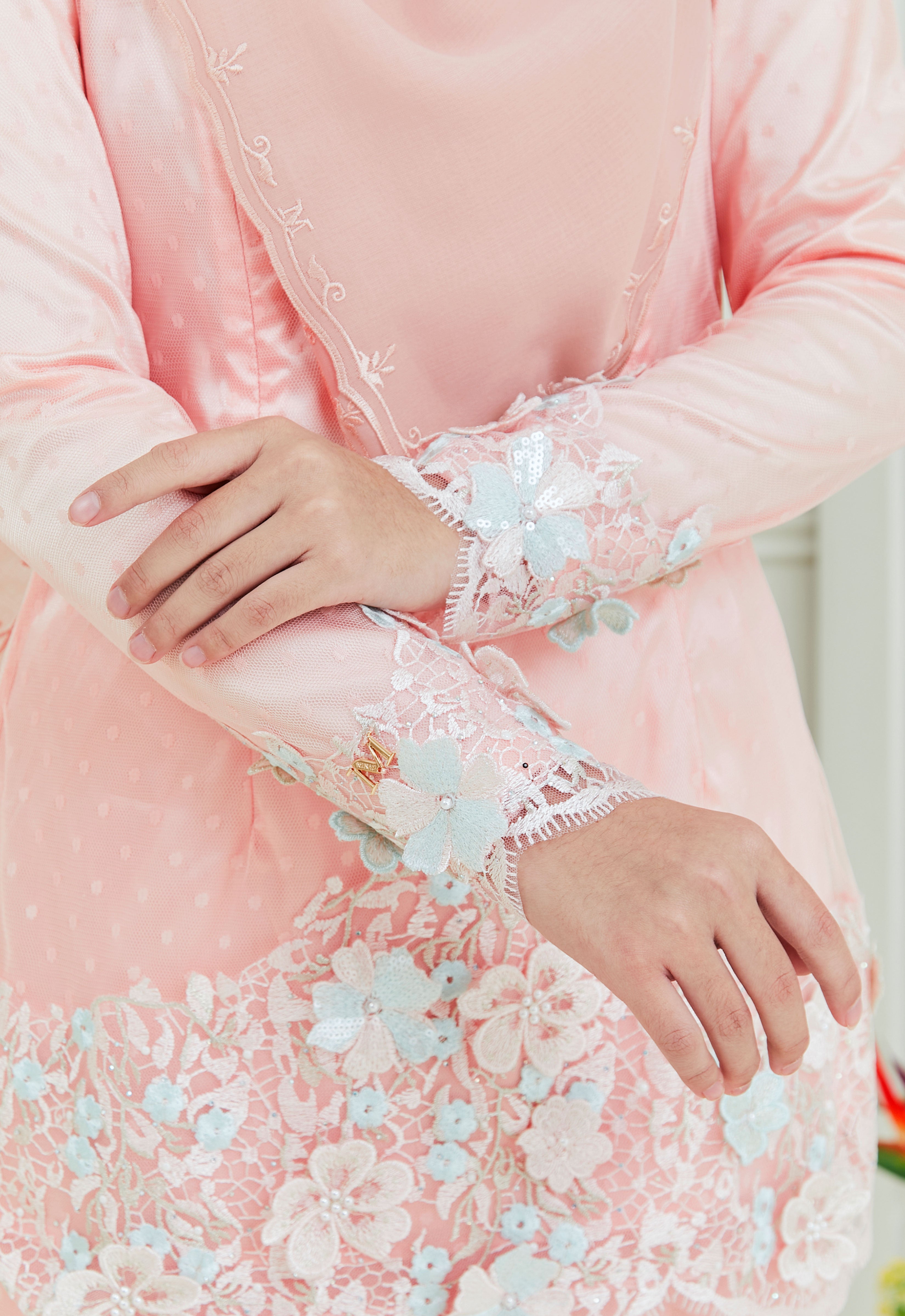 ATILIA LUXE MINI KURUNG - CLOUD PINK