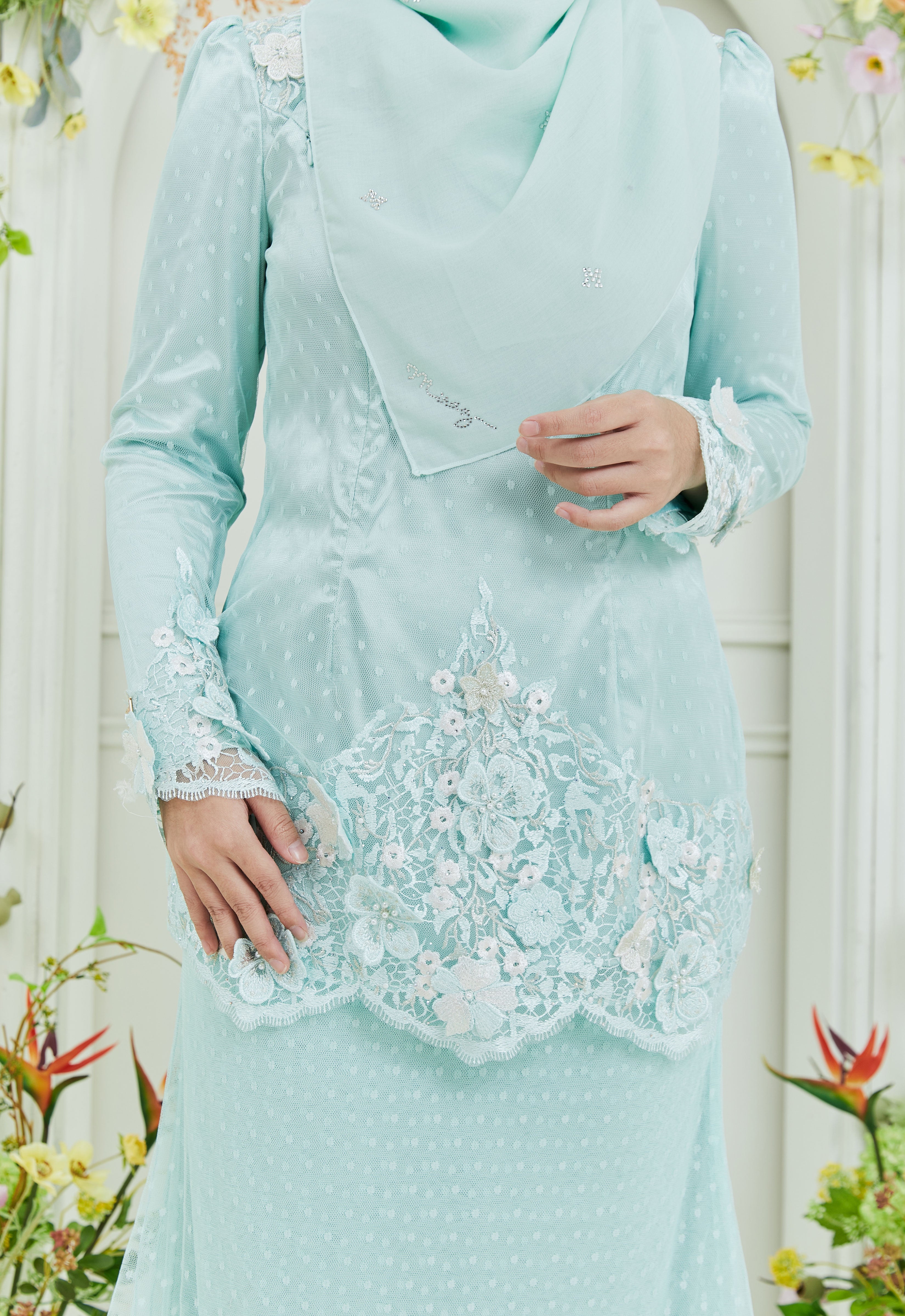 ATILIA LUXE MINI KURUNG - OCEAN WAVE