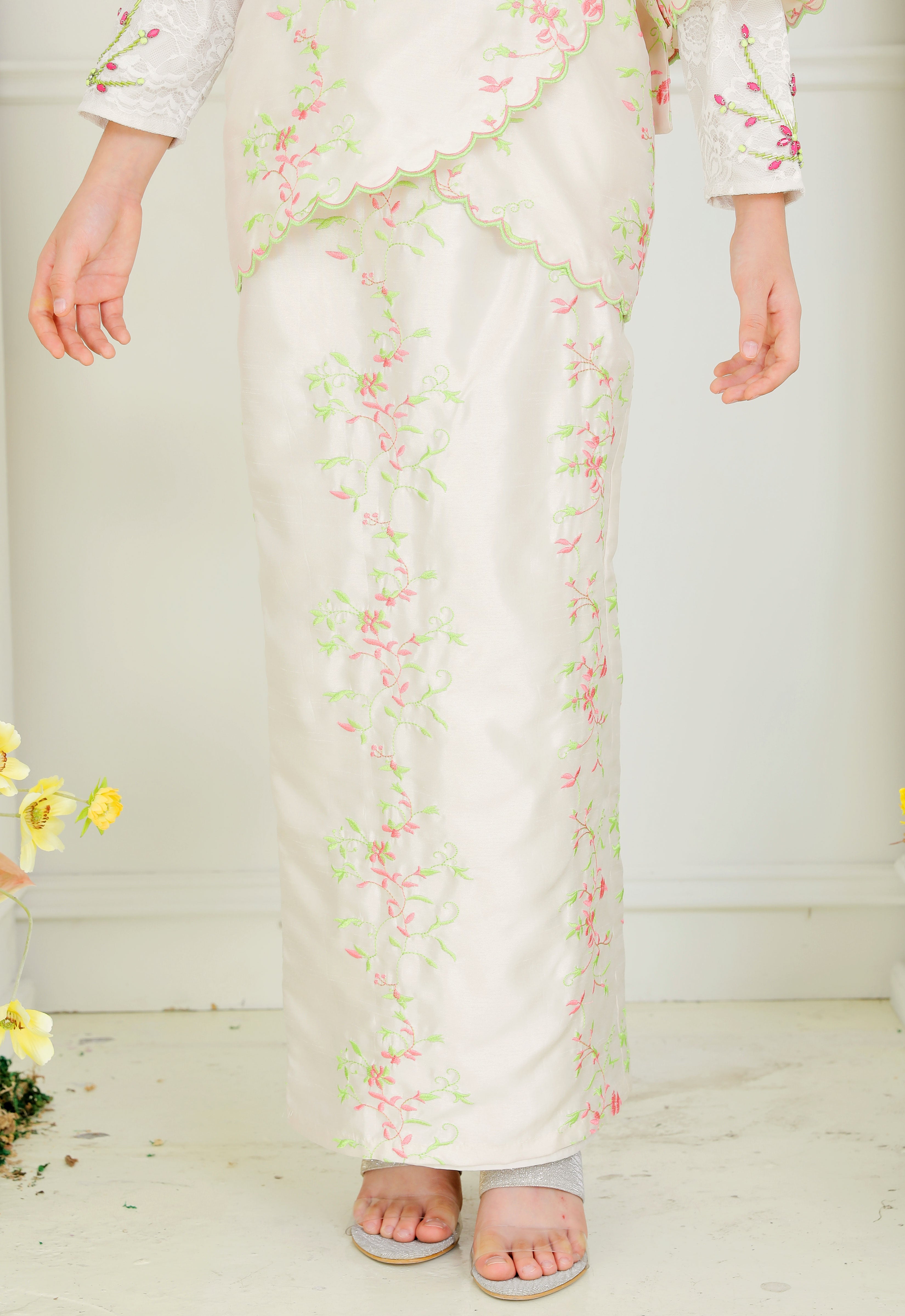 RABECCA LUXE KIDS KURUNG - CREAM PINK