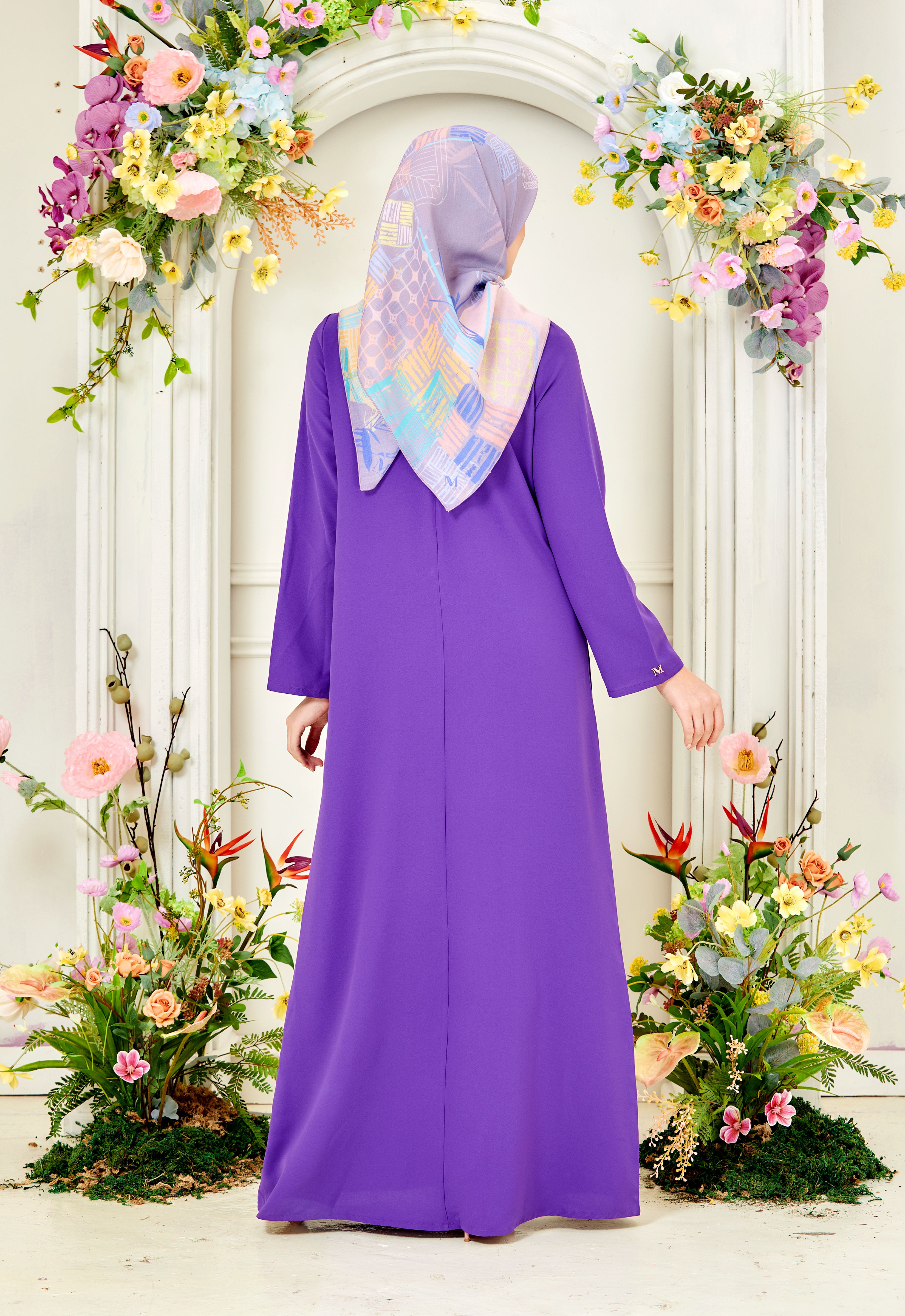 ZEHRA ABAYA - PURPLE