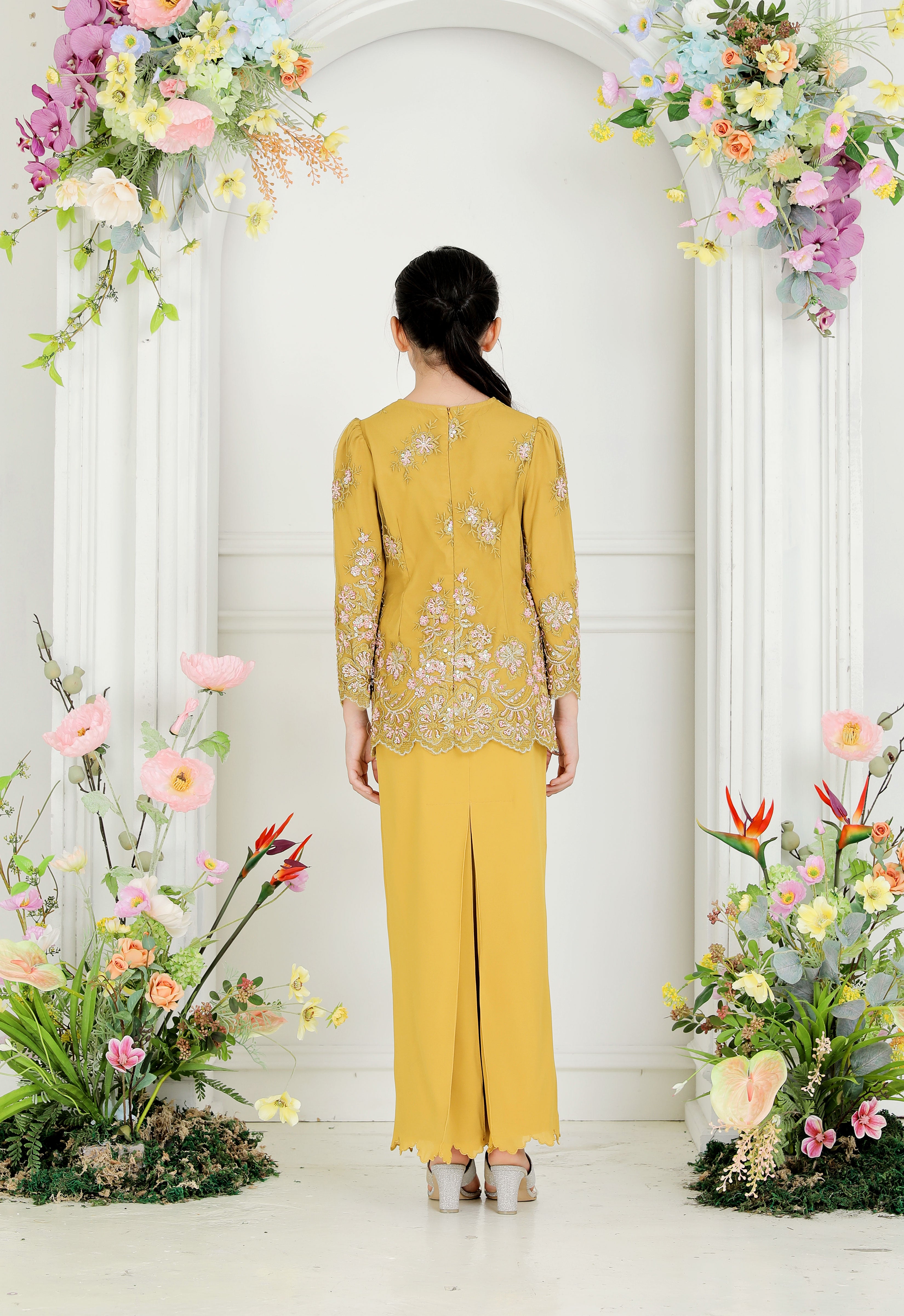 ERYNA LUXE KIDS KURUNG - MUSTARD