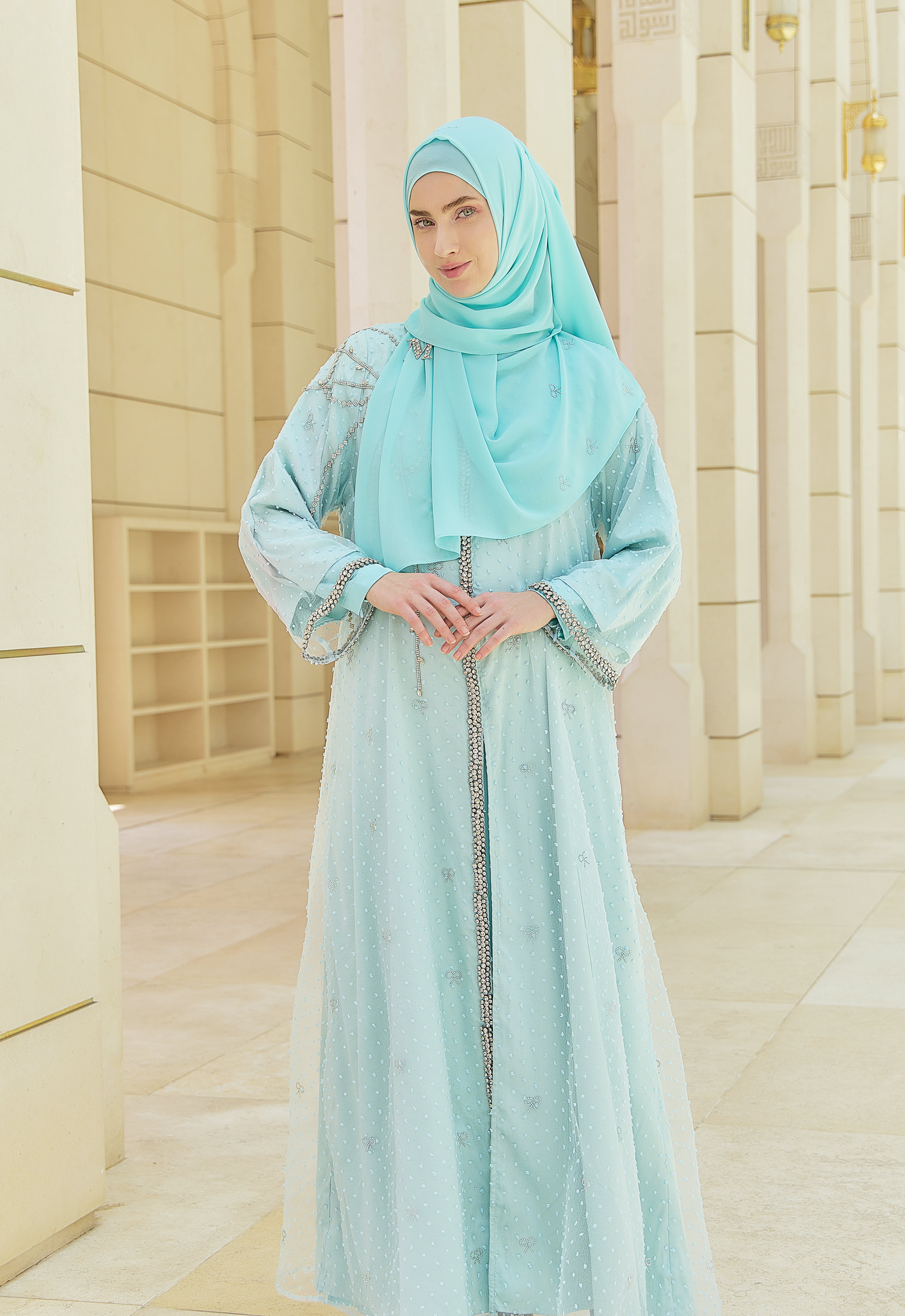 HILYA PREMIUM ABAYA - TIFFANY