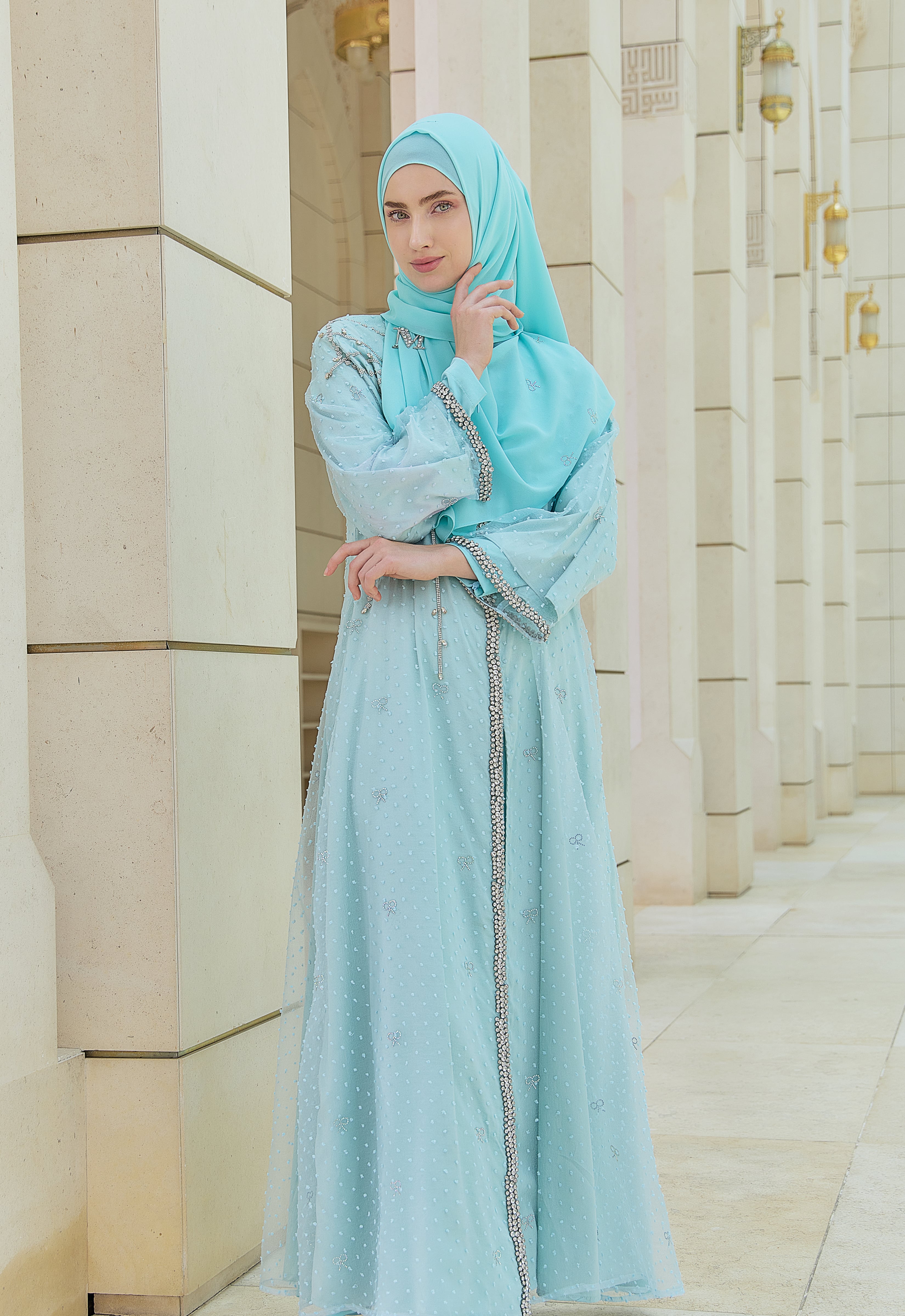 HILYA PREMIUM ABAYA - TIFFANY