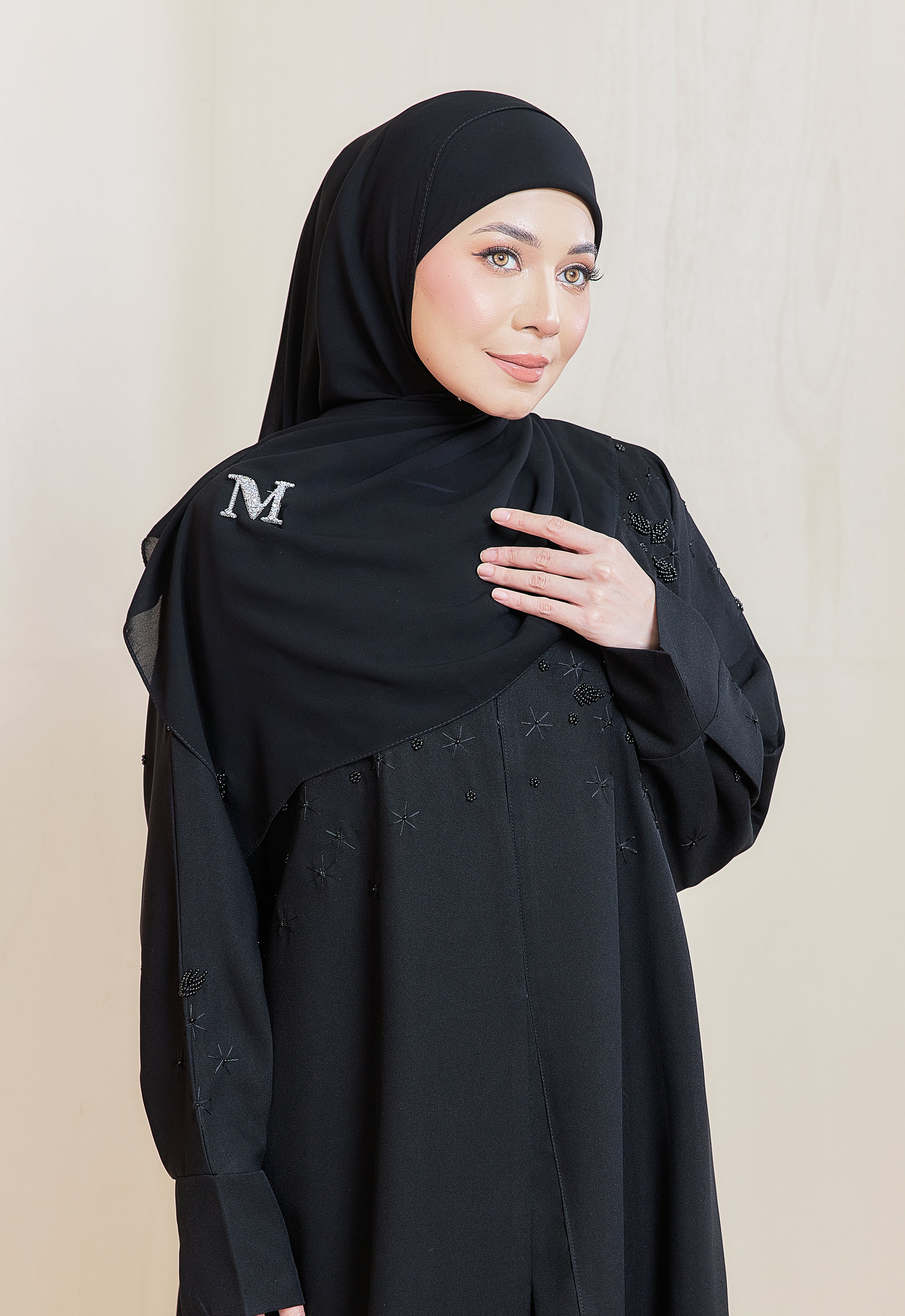 JAMEELAH ABAYA - BLACK