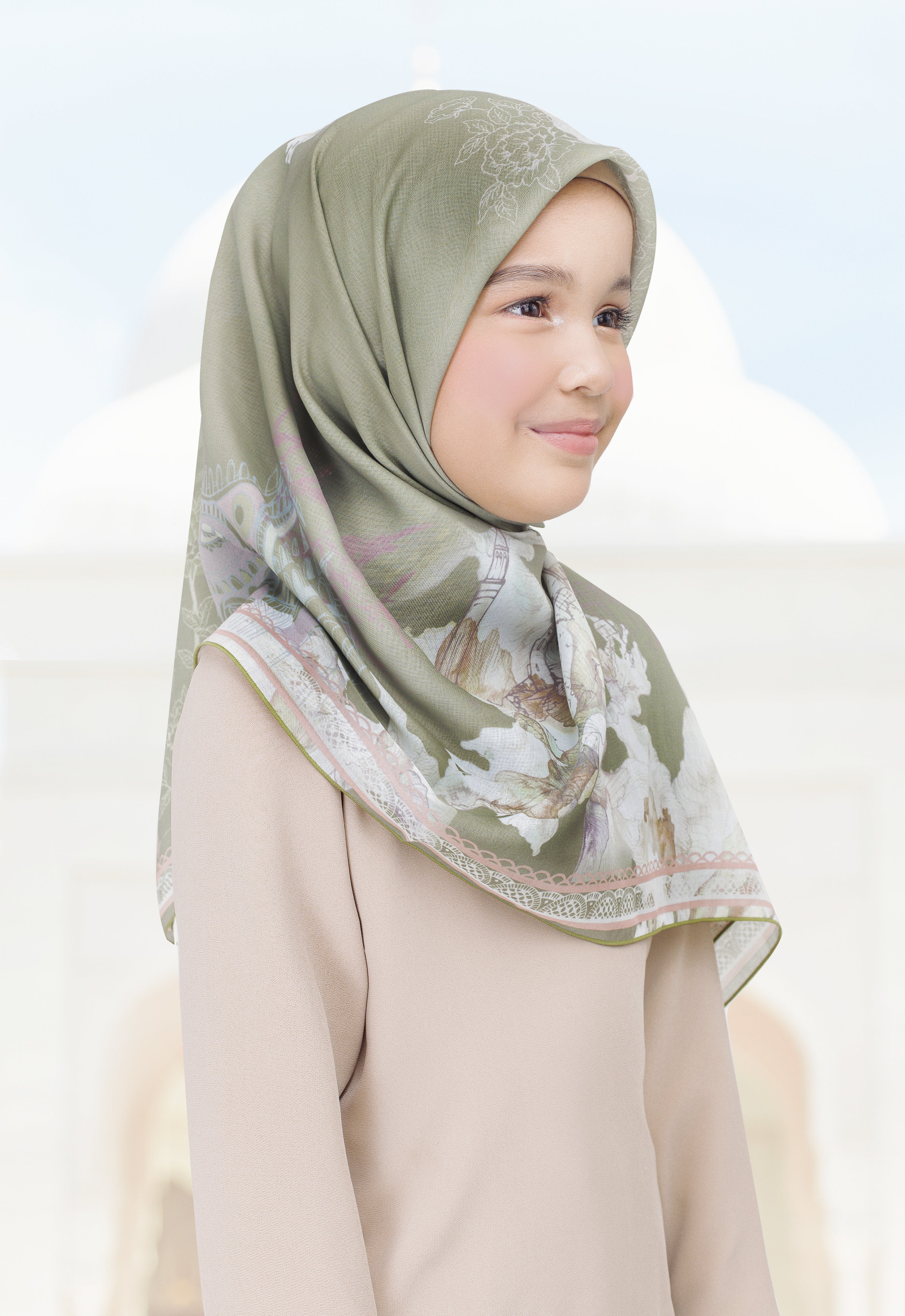 AYA SOFYA KIDS BAWAL - MOSS GREEN