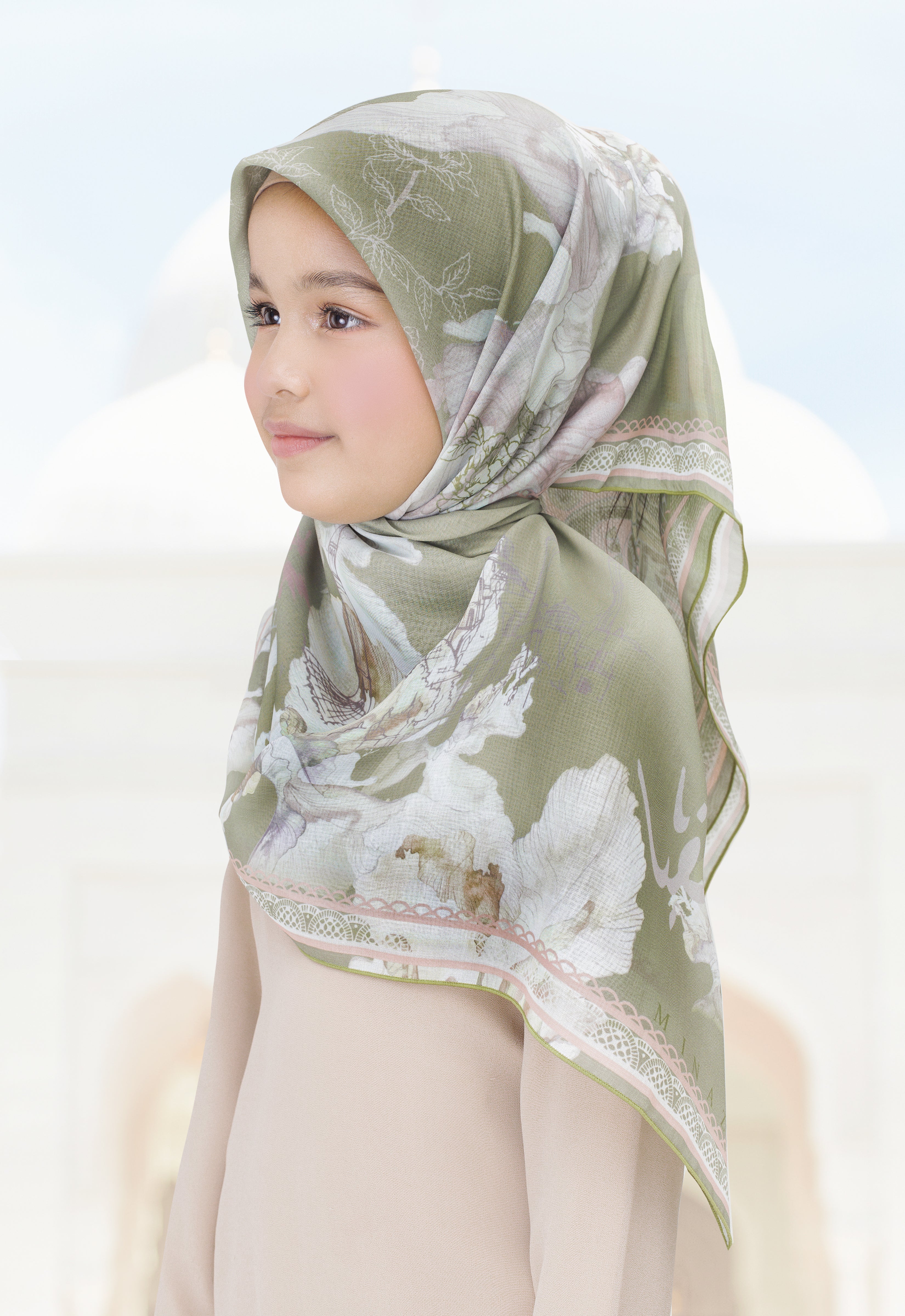 AYA SOFYA KIDS BAWAL - MOSS GREEN