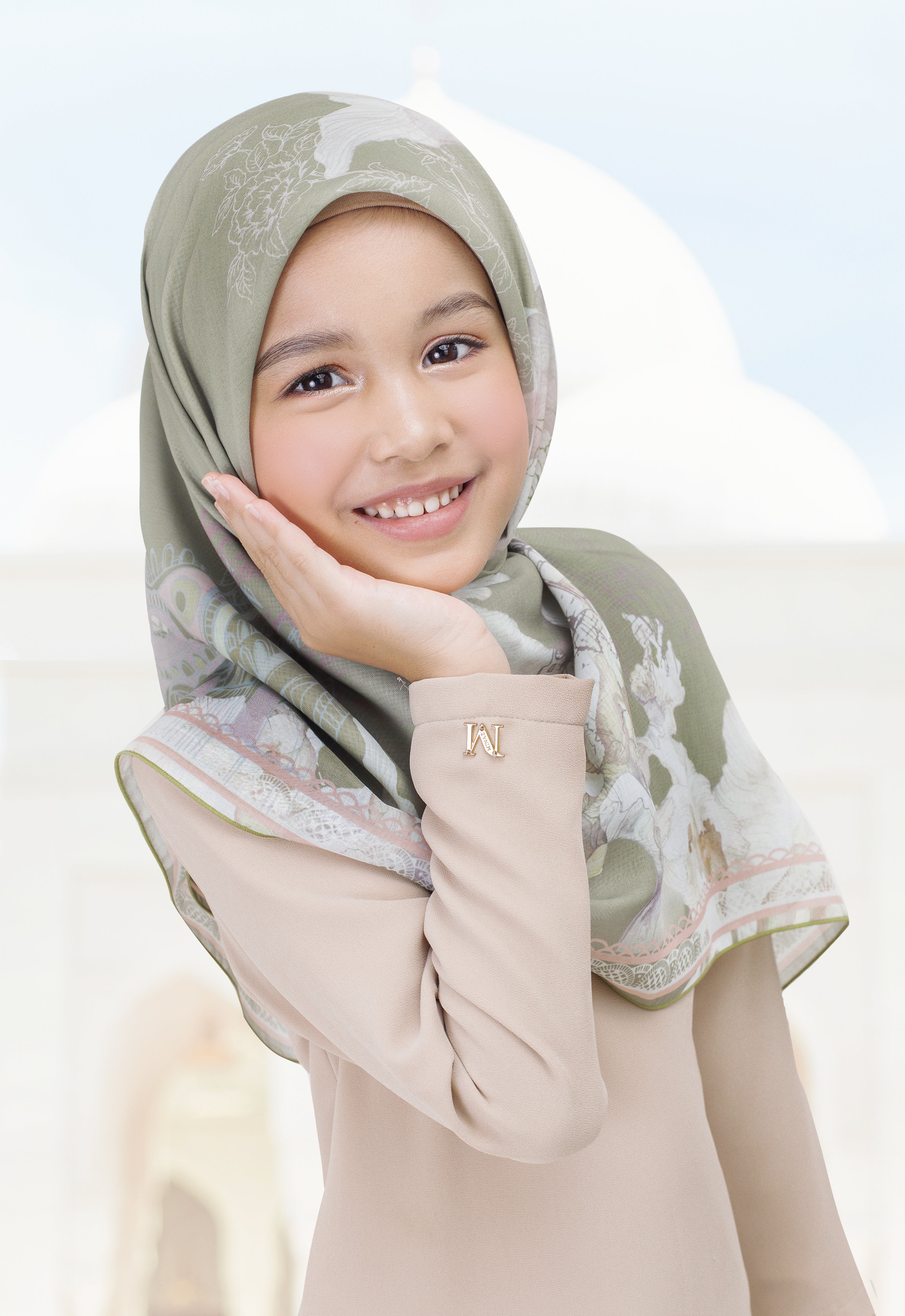 AYA SOFYA KIDS BAWAL - MOSS GREEN