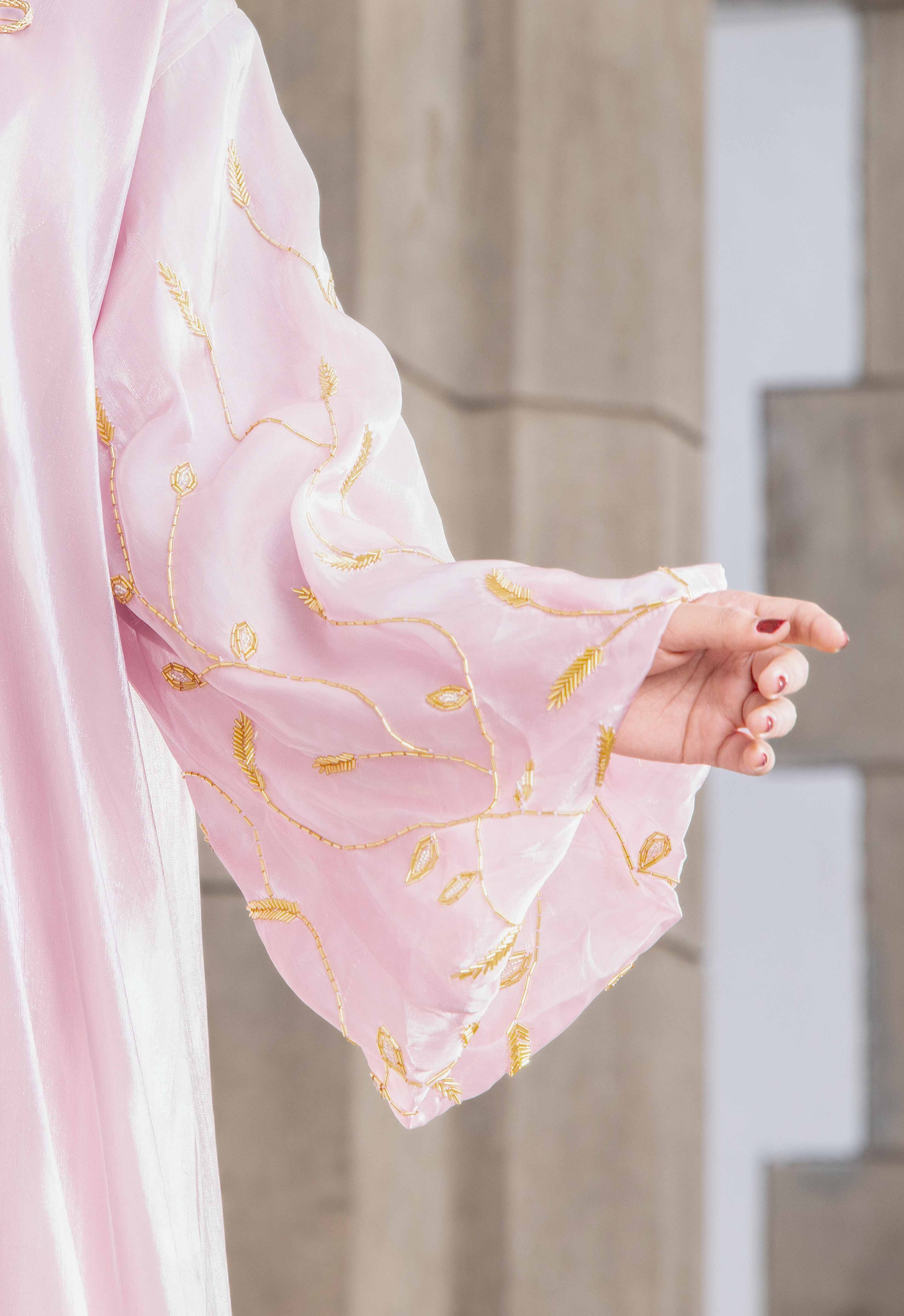 AALIYAH LUXE ABAYA - PINK