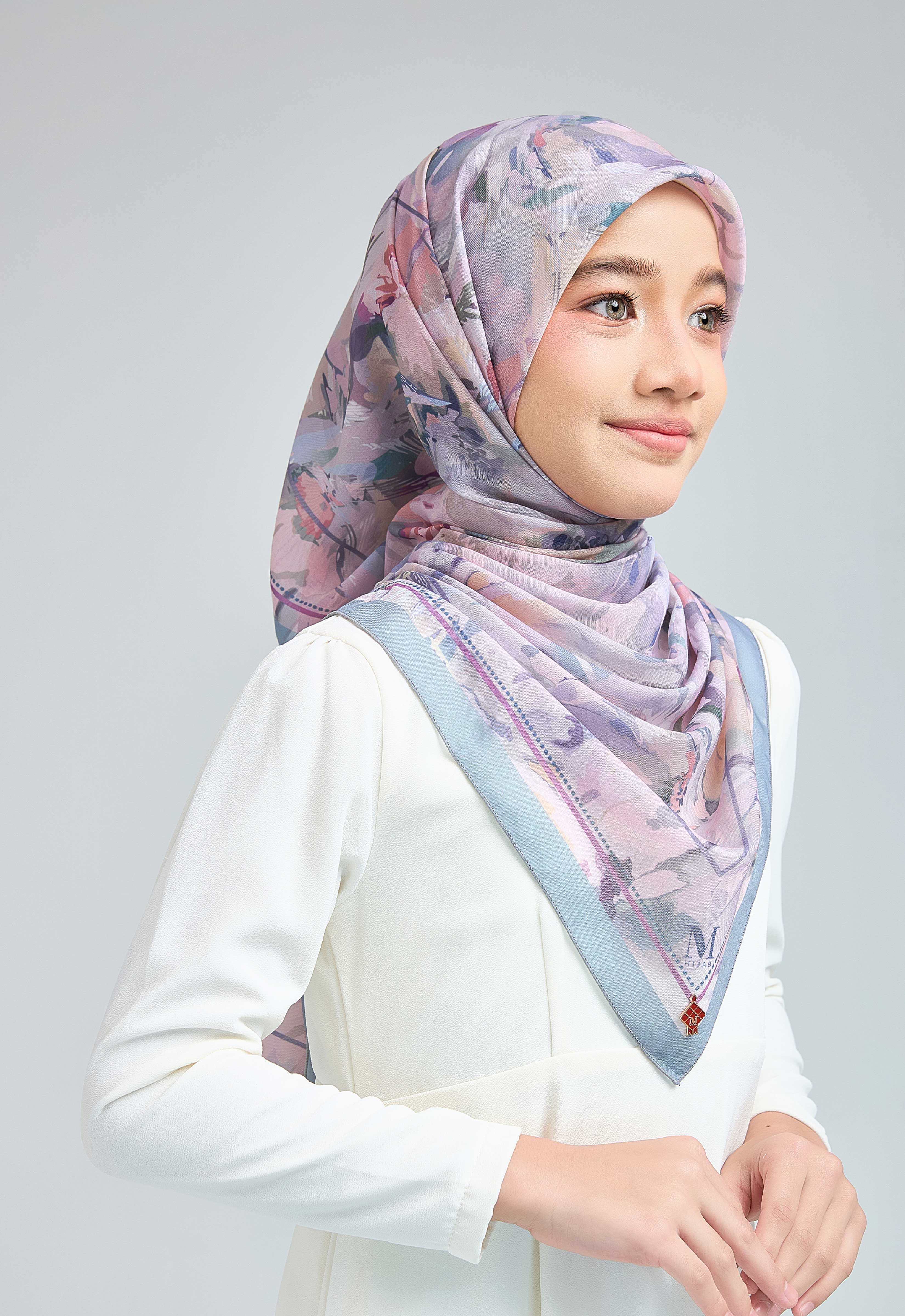 KIDS QASEH - GRAY GREEN