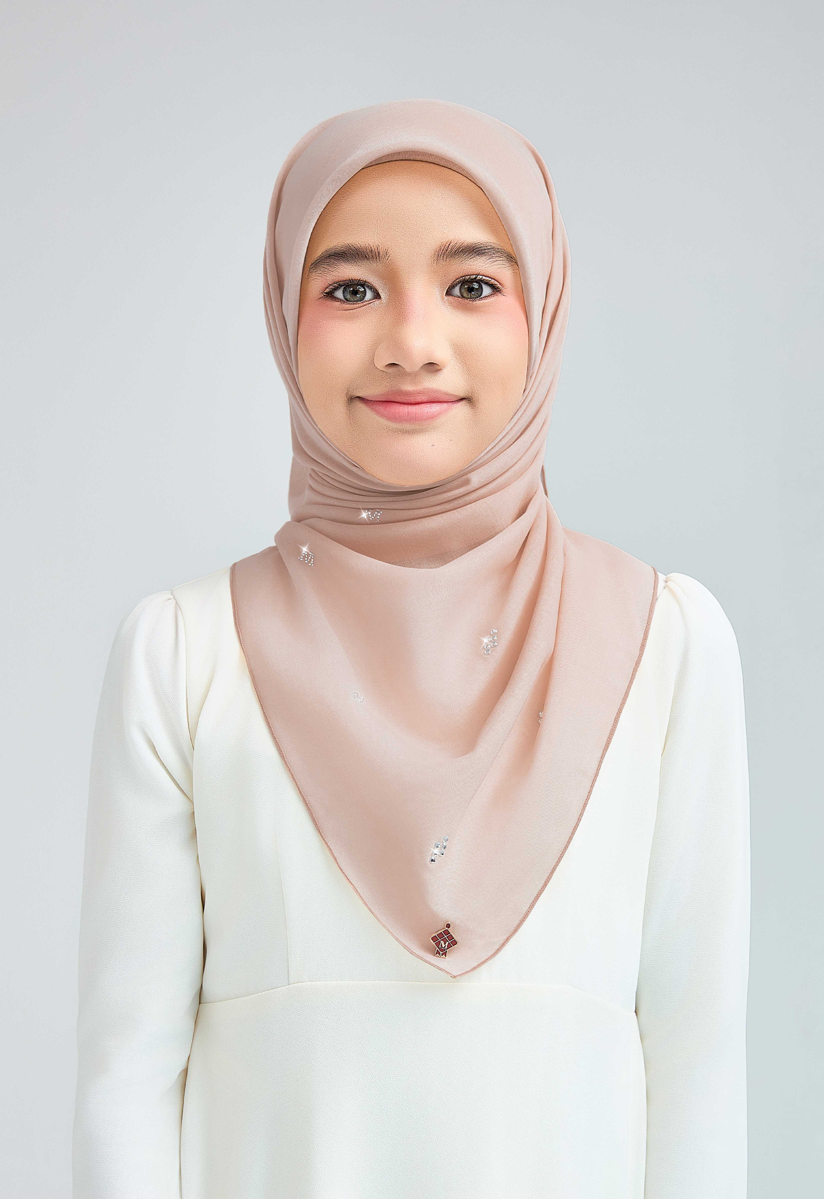 KIDS SETULUS RAYA PLAIN STONE - CHAMPAGNE