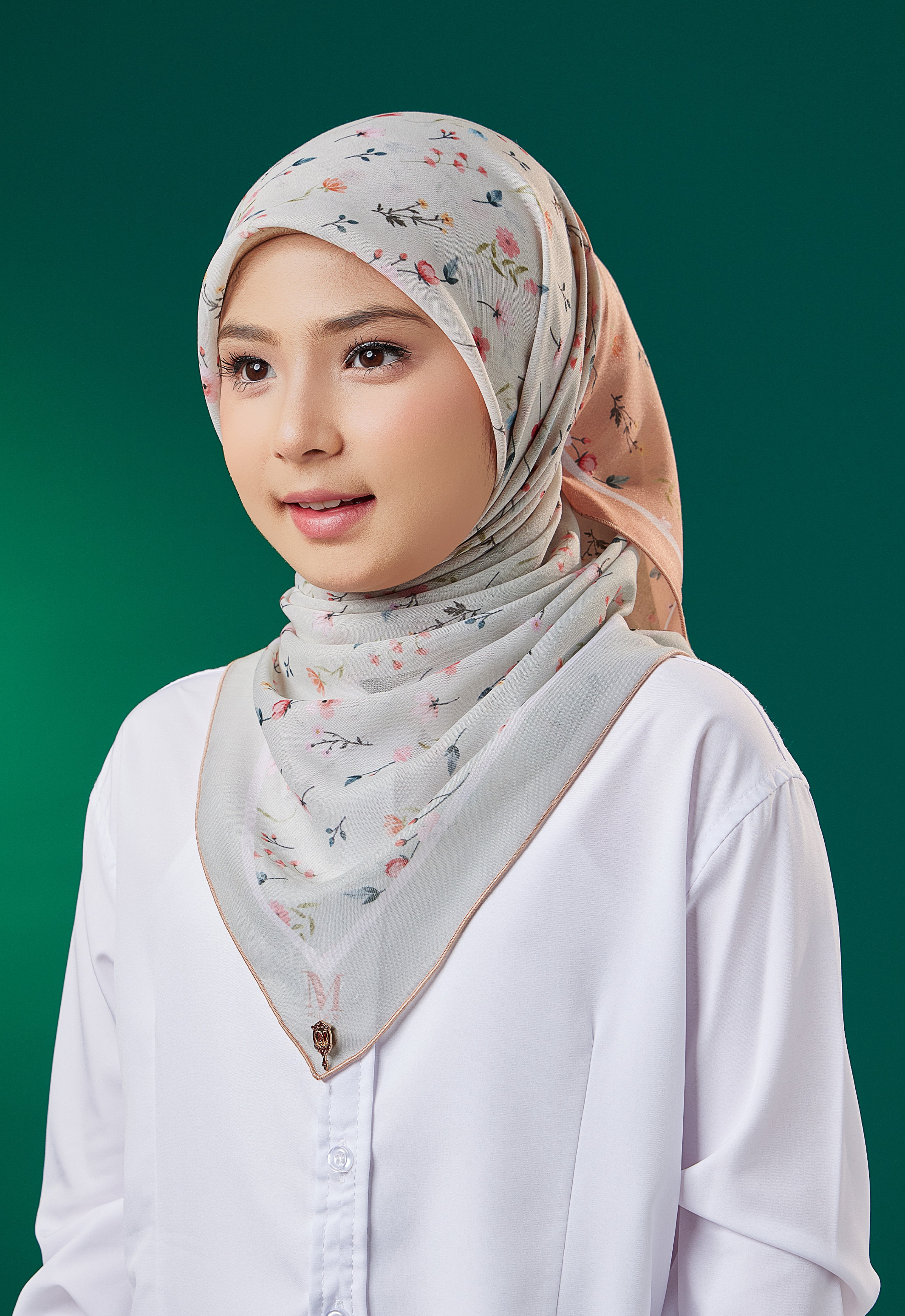 KIDS BATRISYA - OMBRE GREENY PEACH