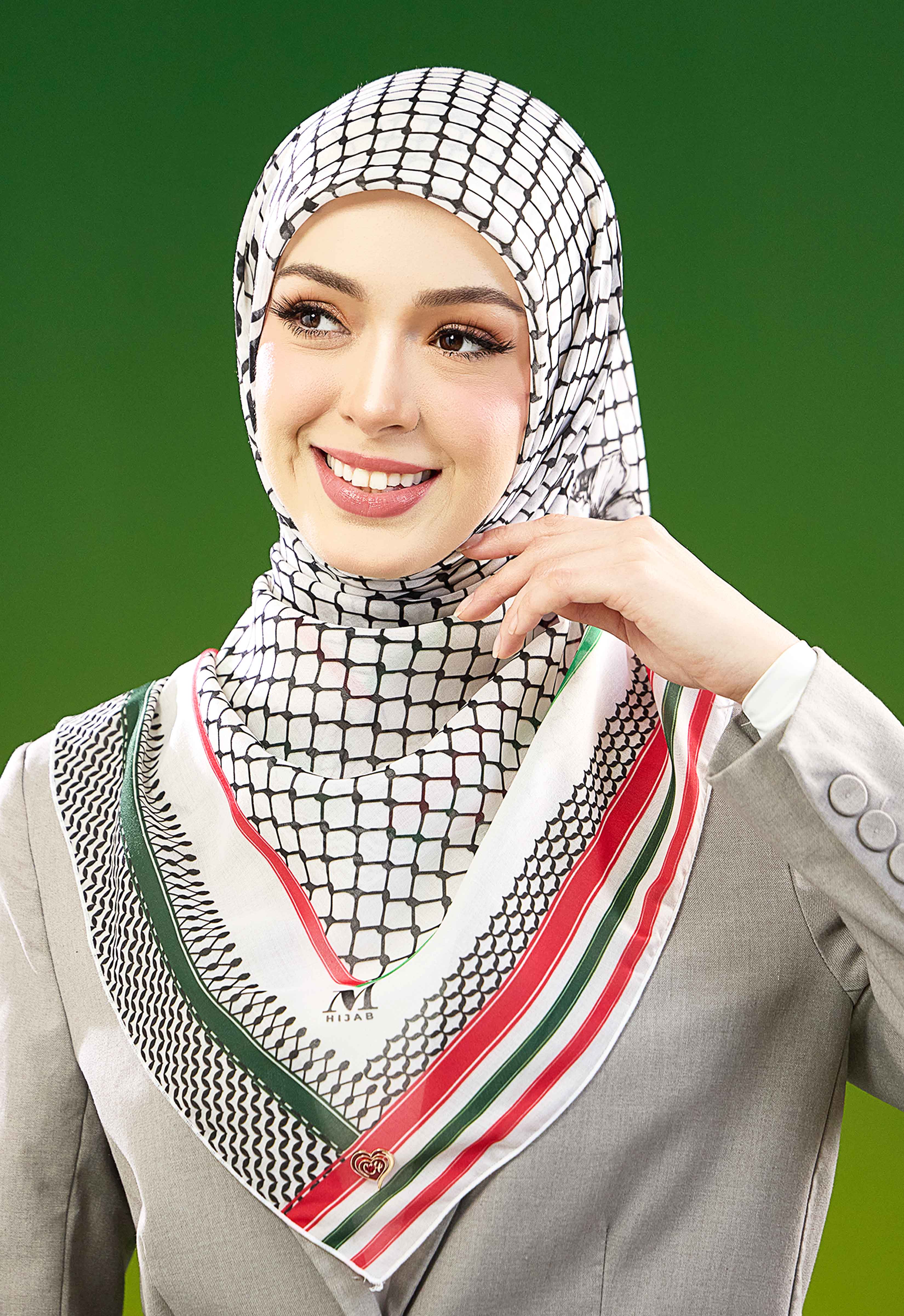 KUFIYA BAWAL - OFF WHITE